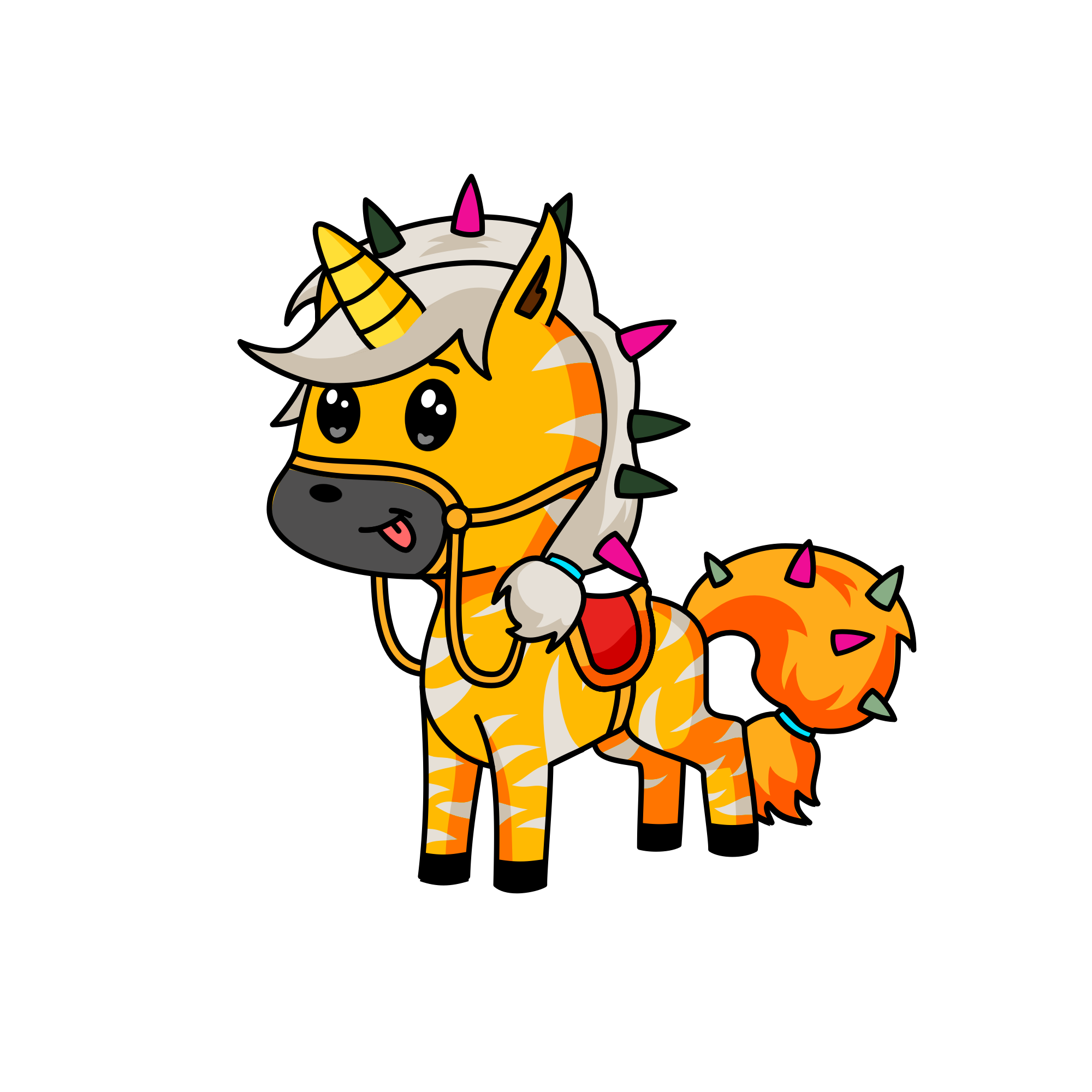 Lucca, the unicorn