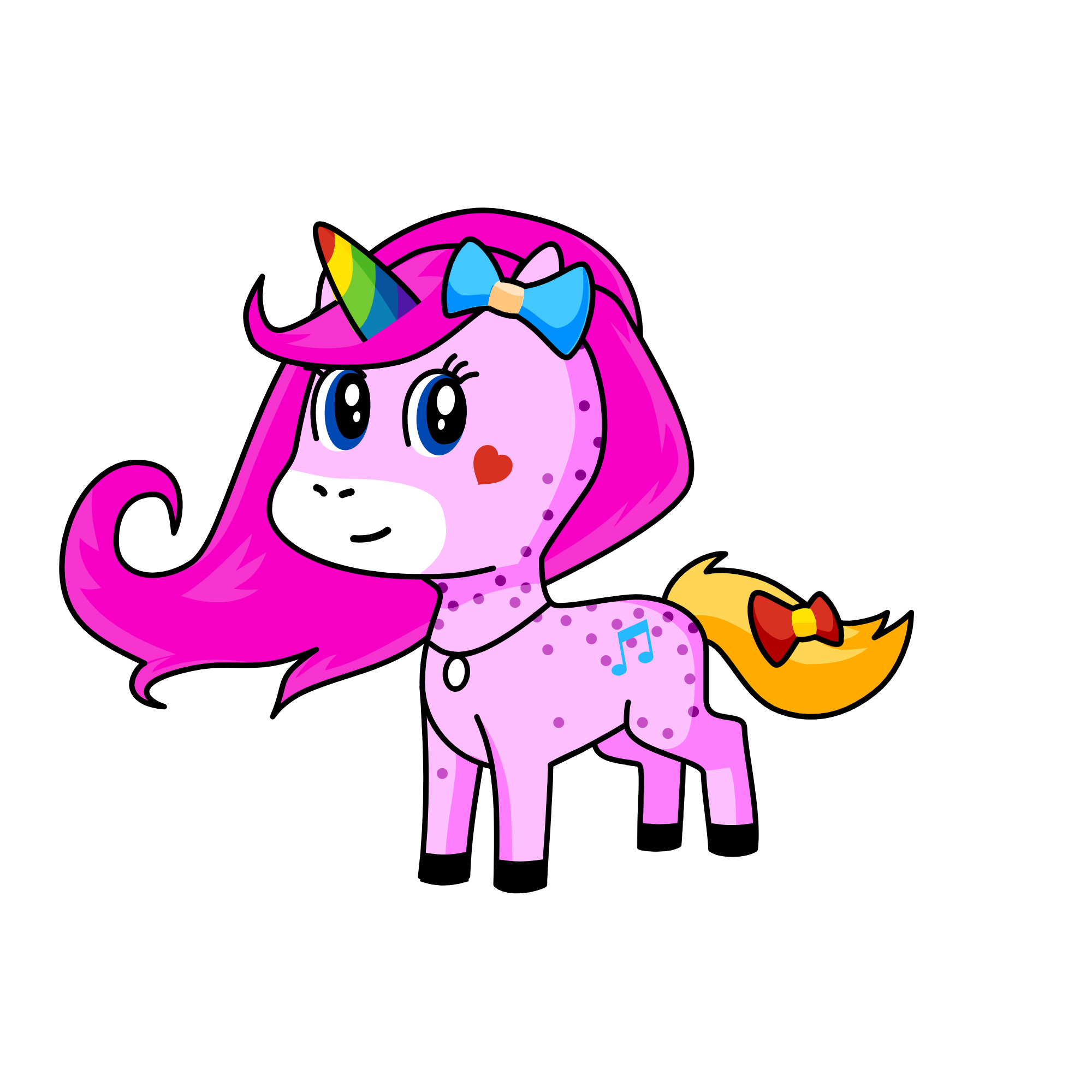 Beauty, the unicorn