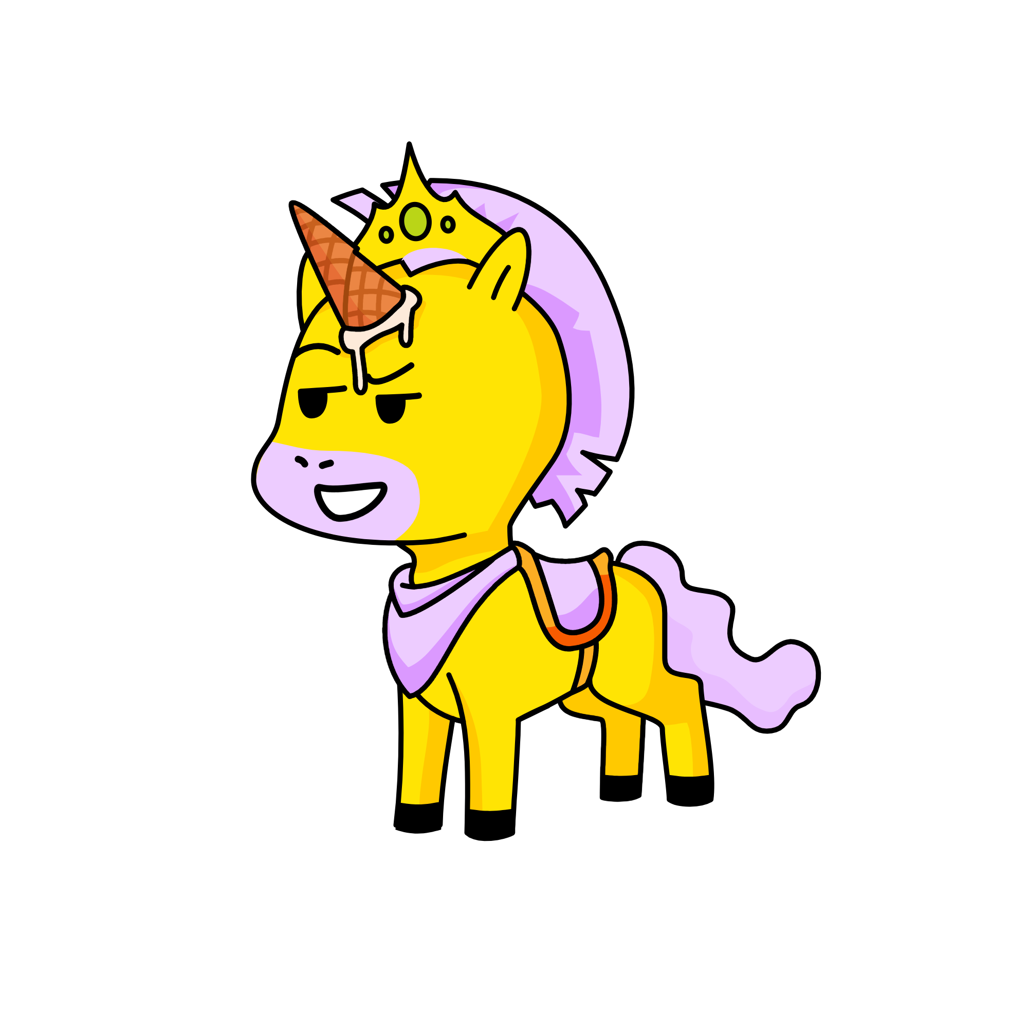 ice cream prince, the unicorn