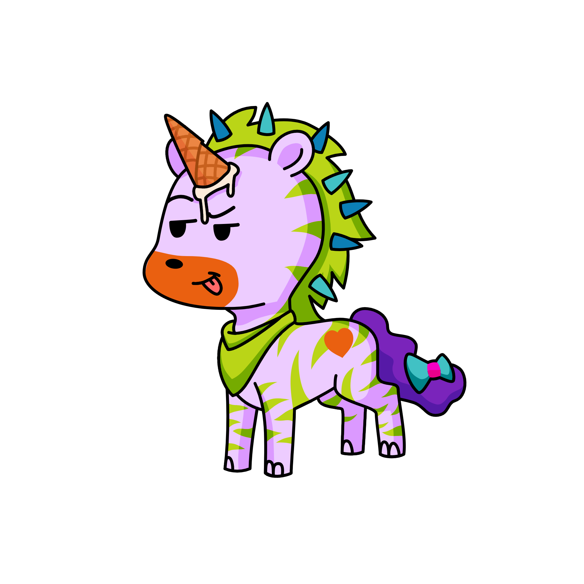 i hate life i only want the wings, the unicorn
