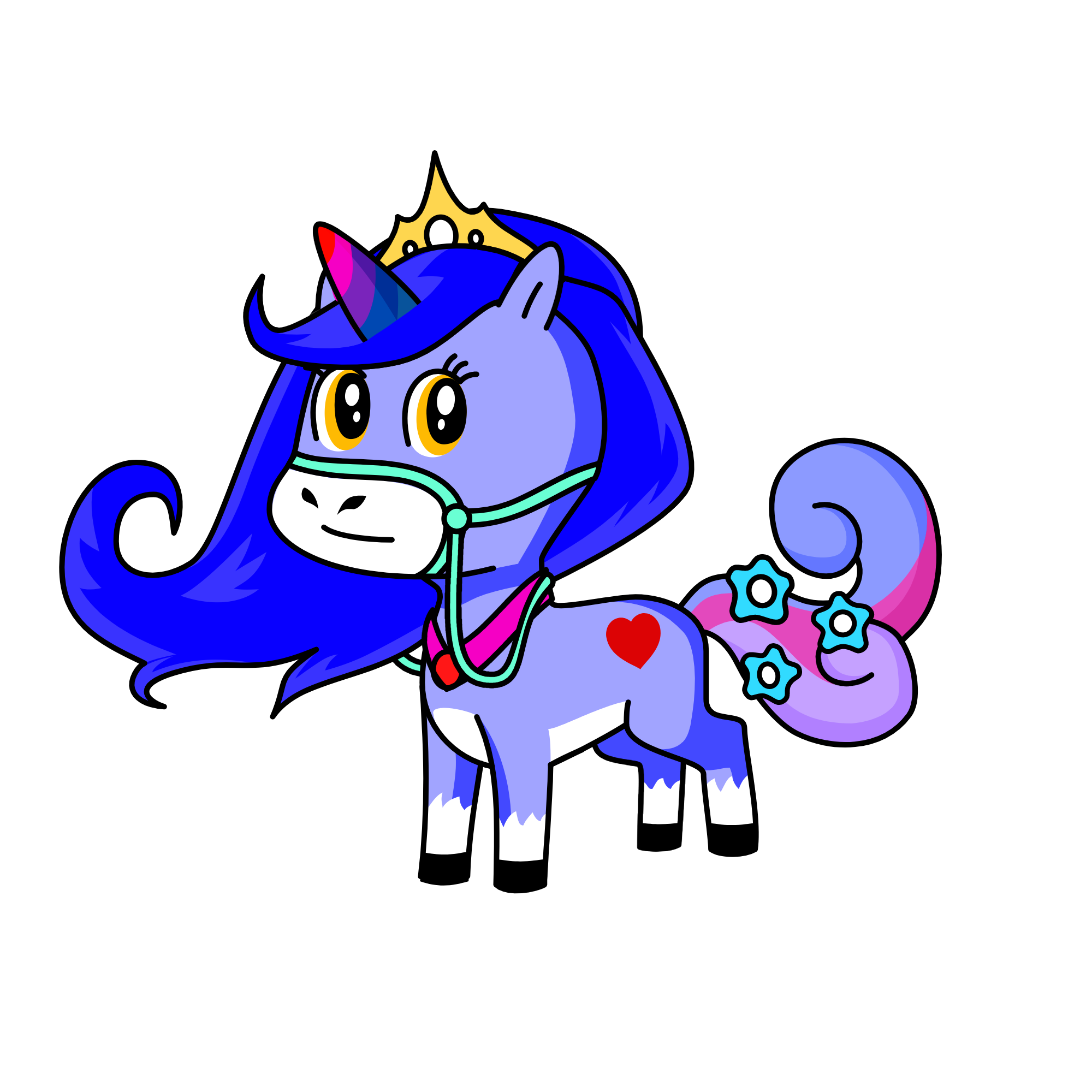 HAPPYCORN, the unicorn