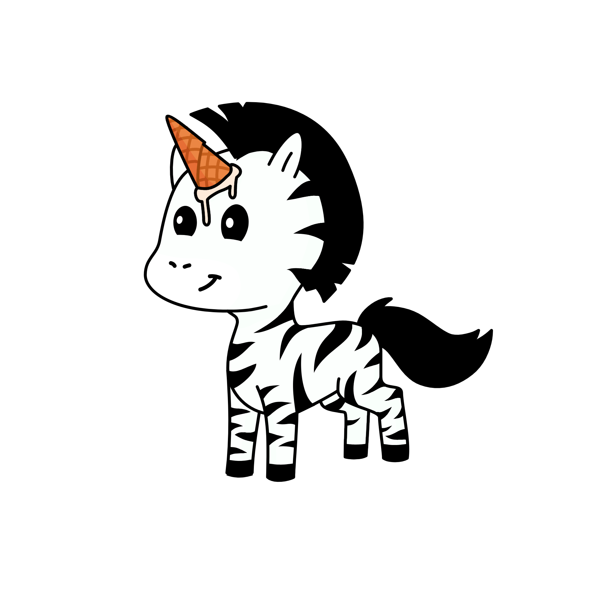 哈哈哈, the unicorn