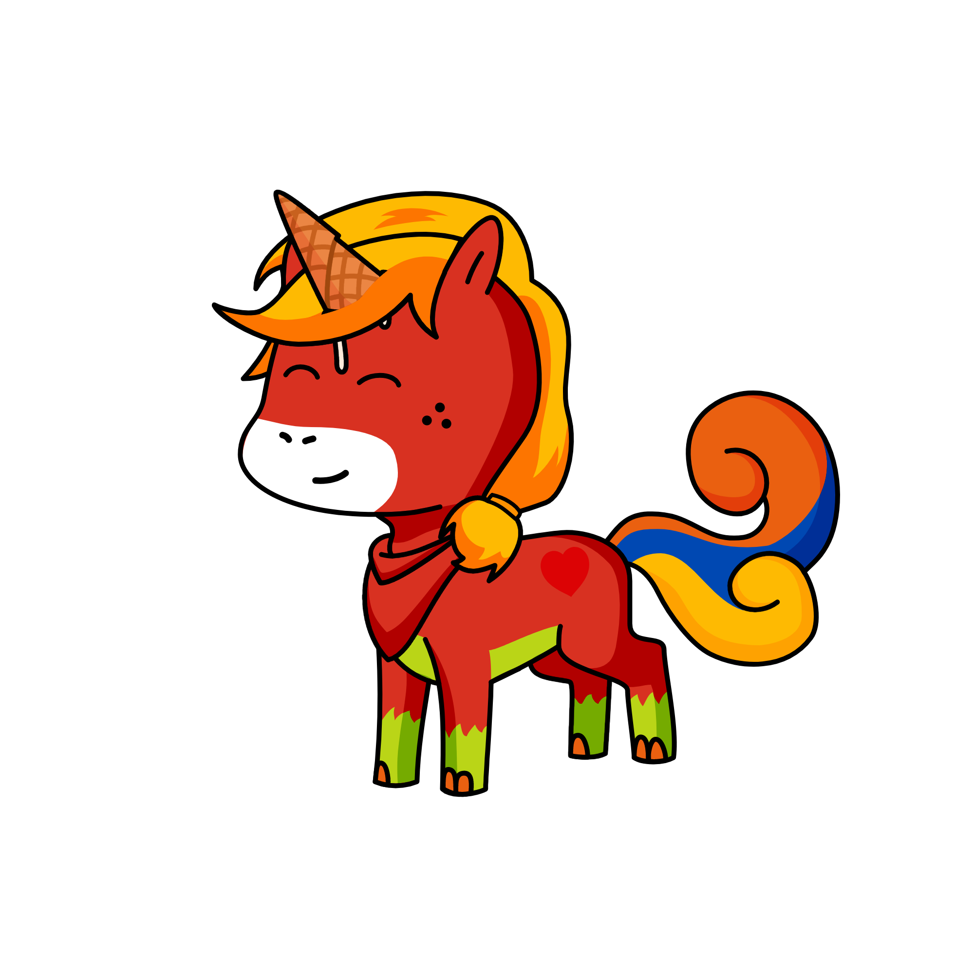 burny, the unicorn