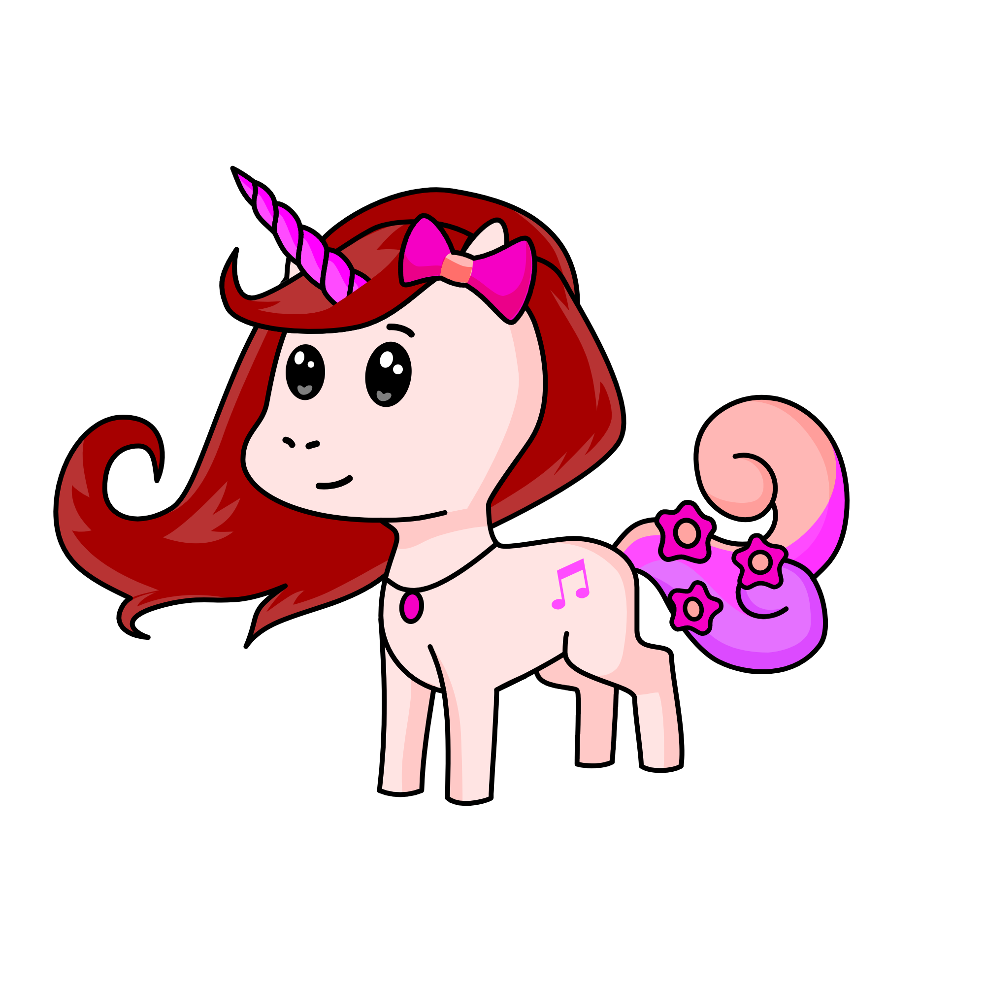 Florsinha, the unicorn