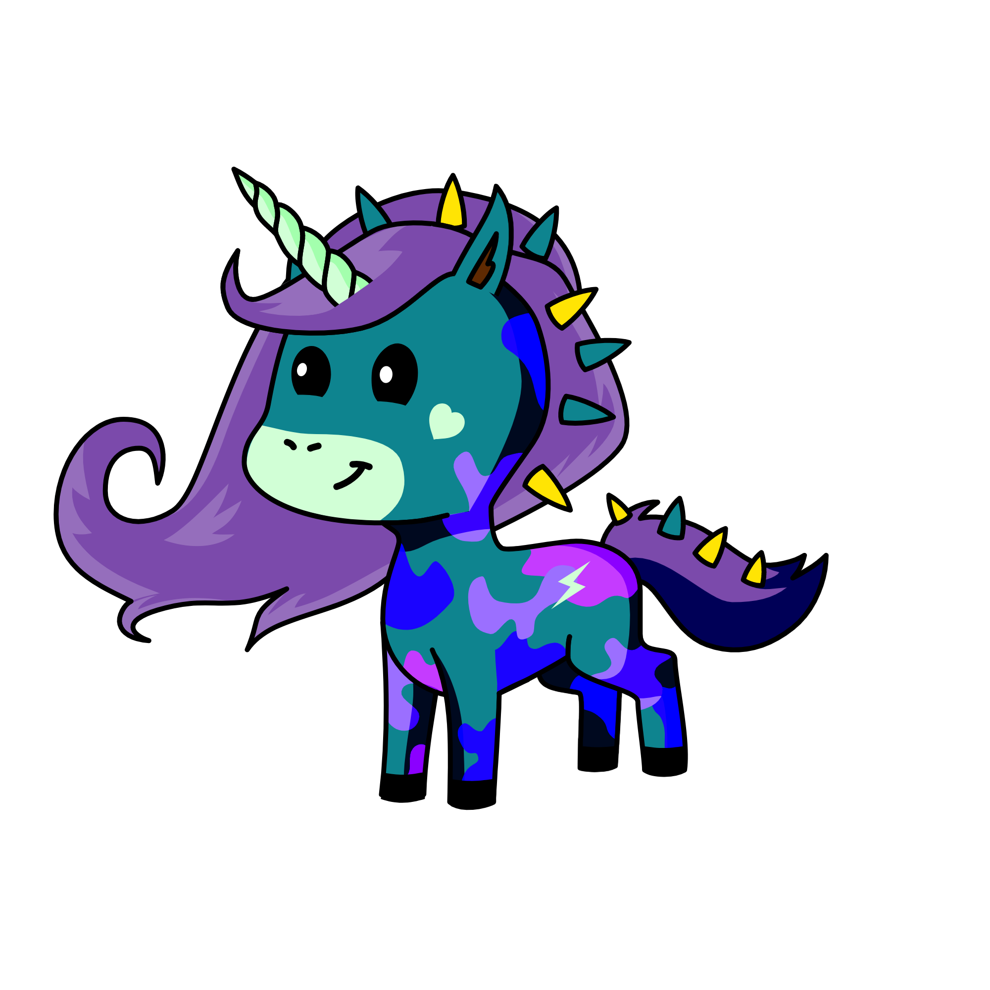 lighting, the unicorn