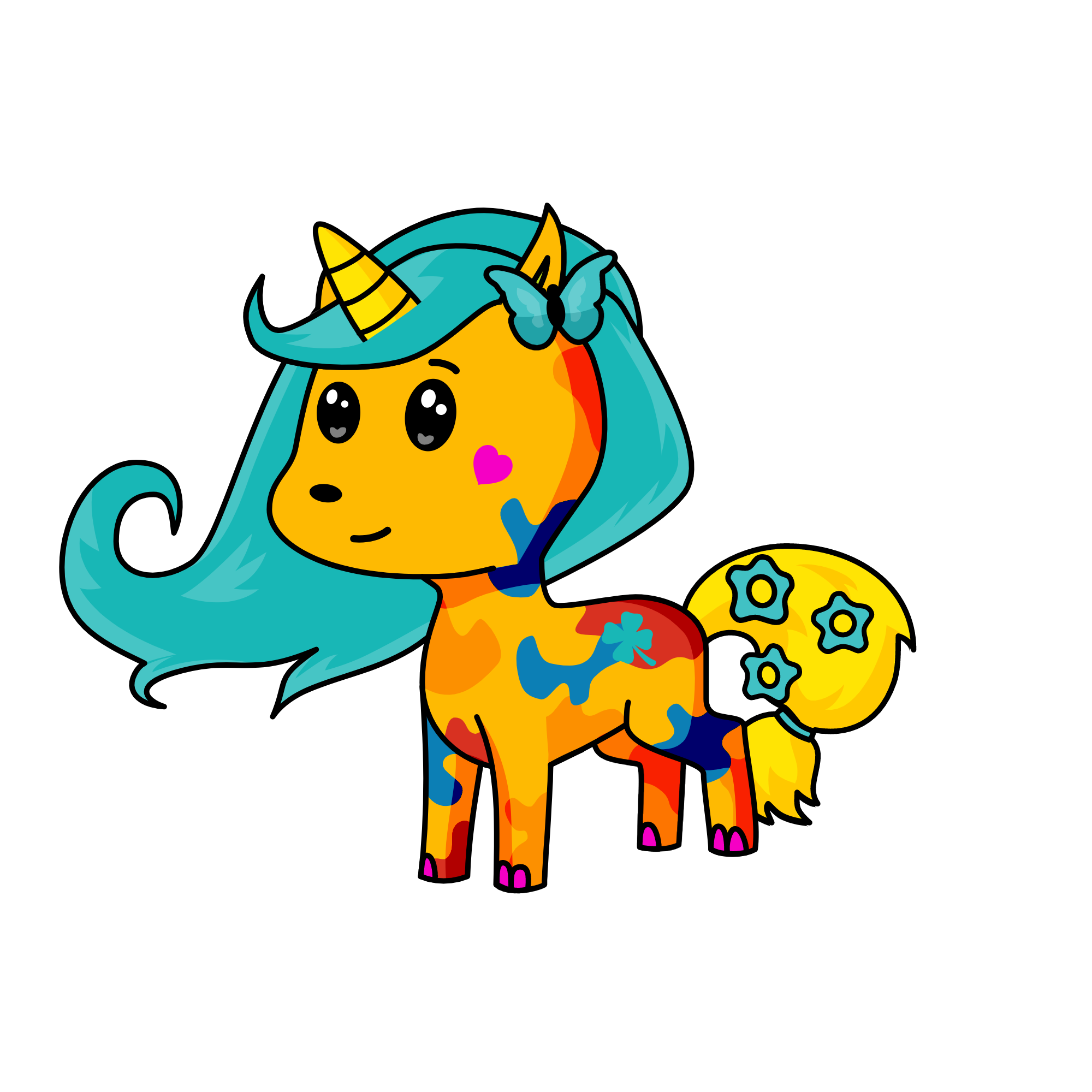snow, the unicorn