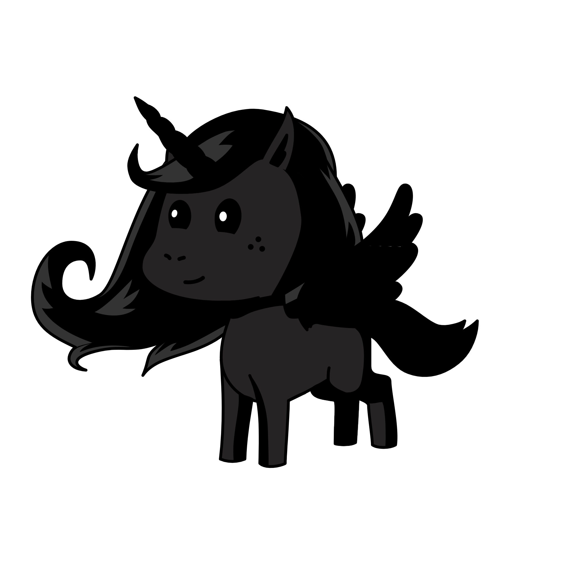 shadow, the unicorn