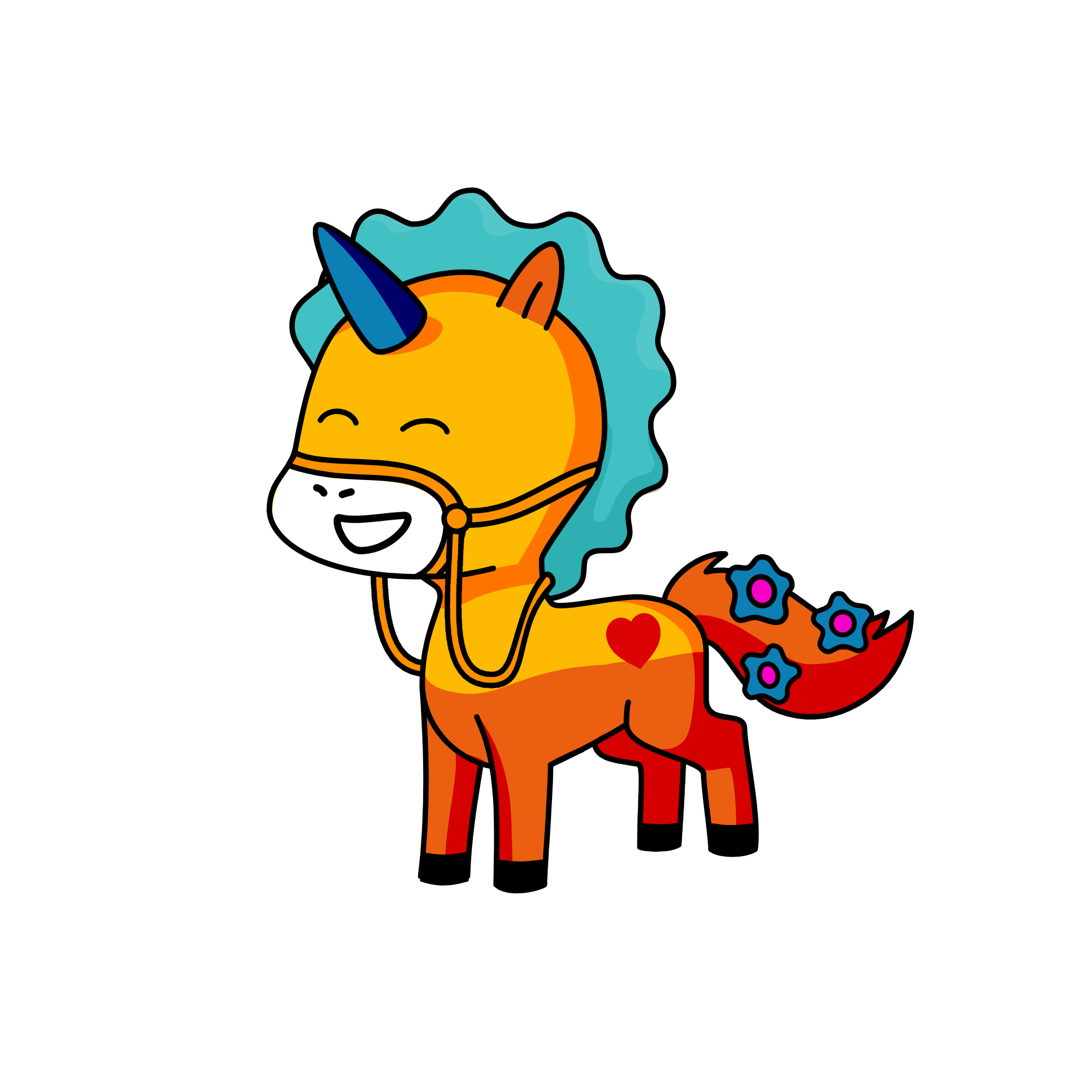 Rocky, the unicorn