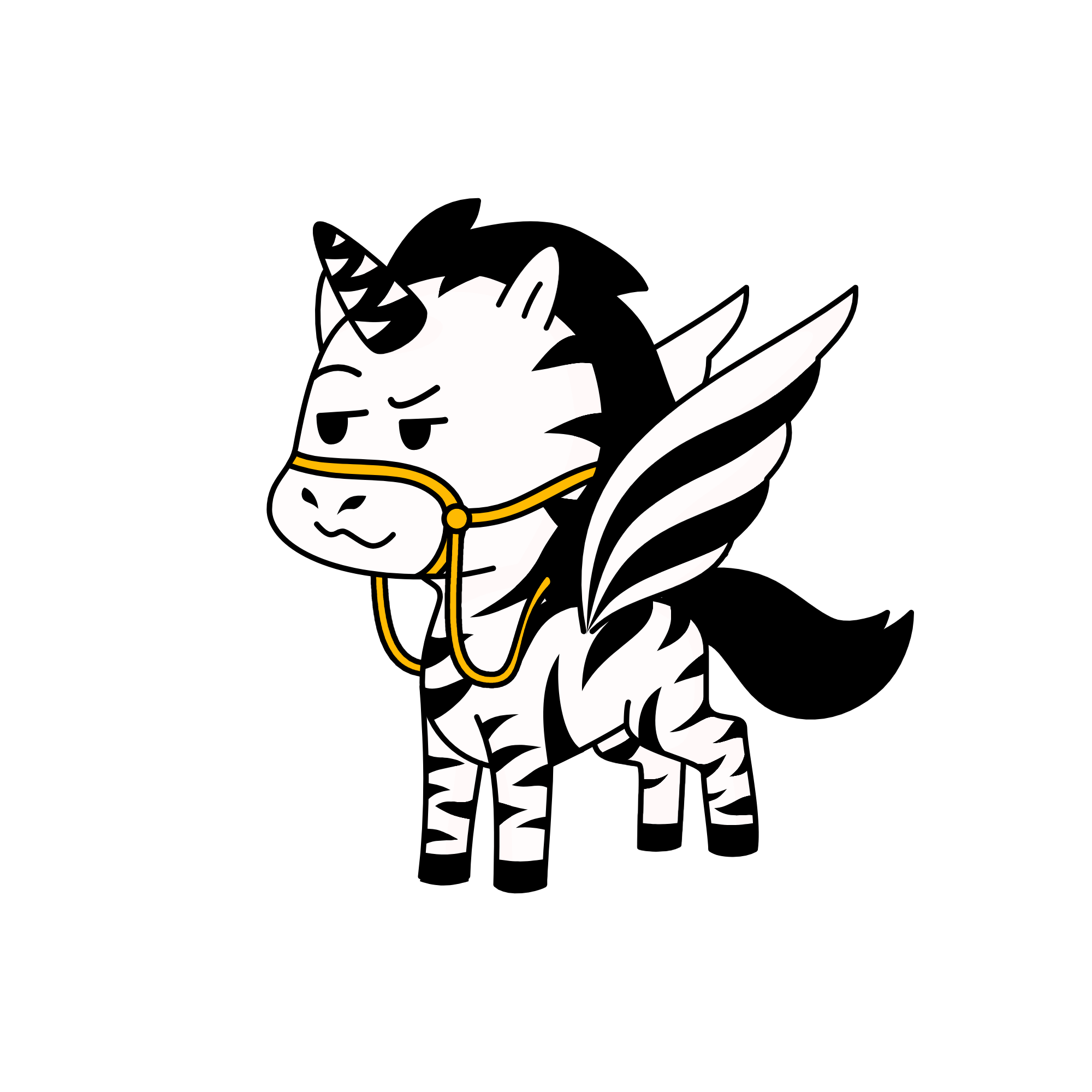 Zebra, the unicorn