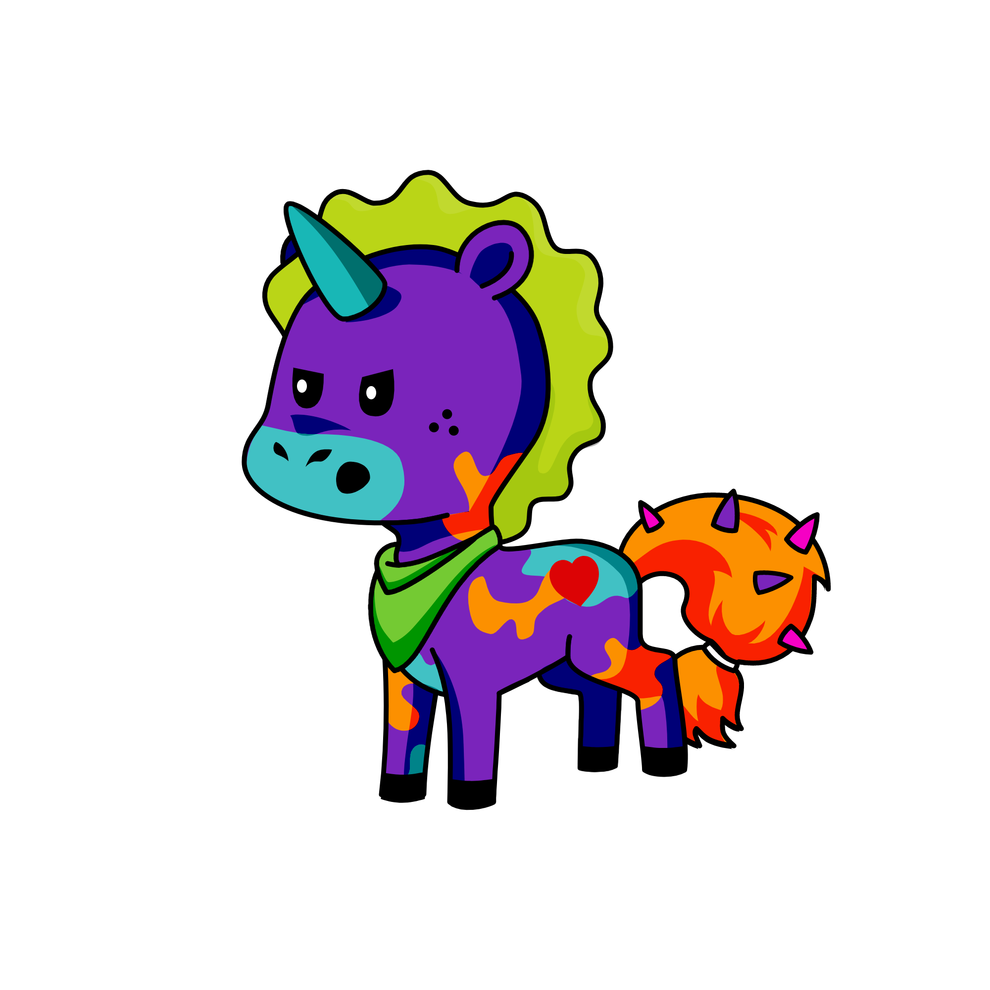 The Art Crafter, the unicorn
