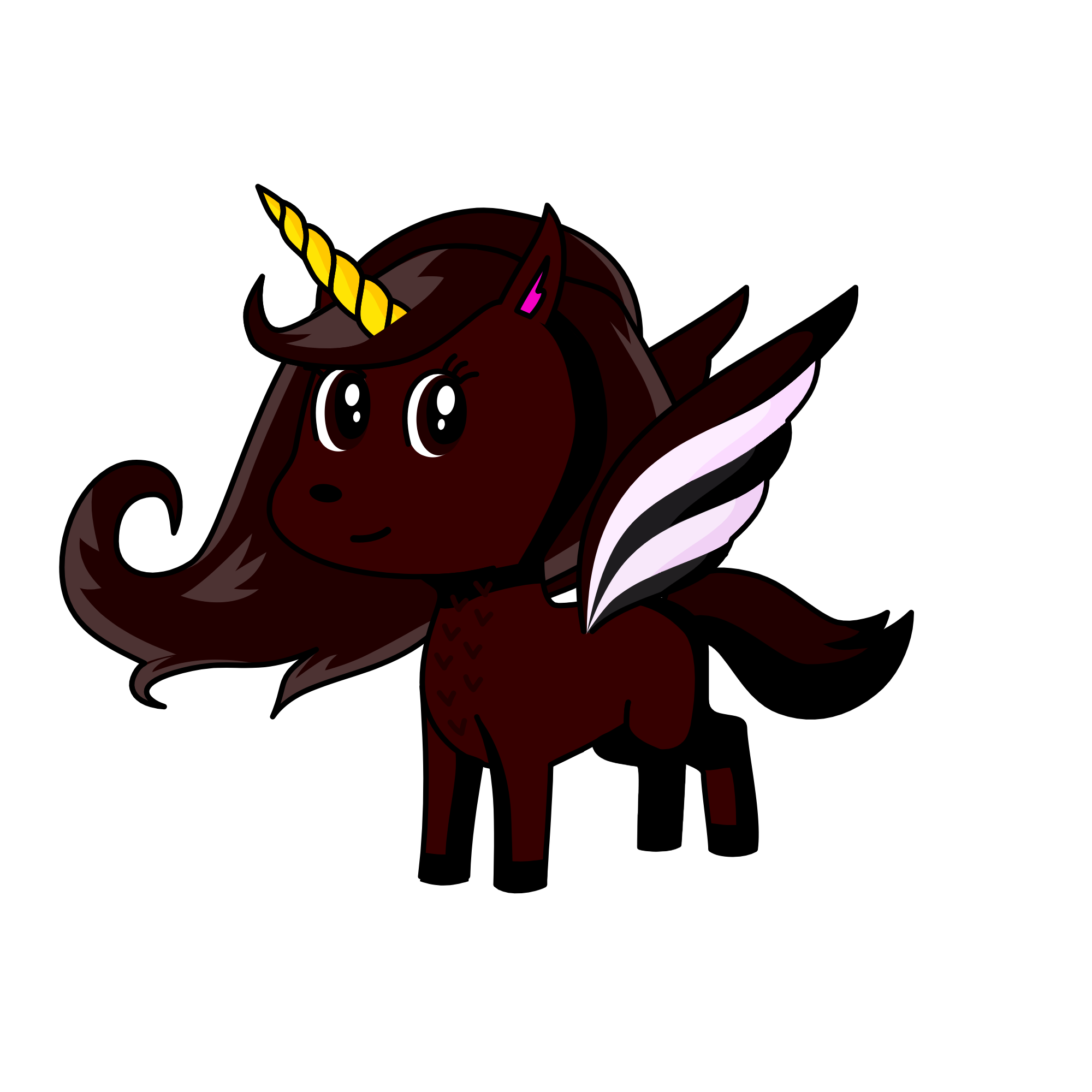 brownie, the unicorn