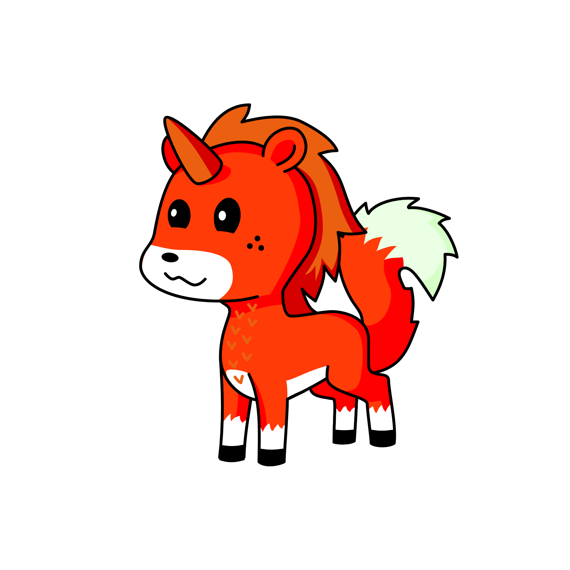 foxy, the unicorn
