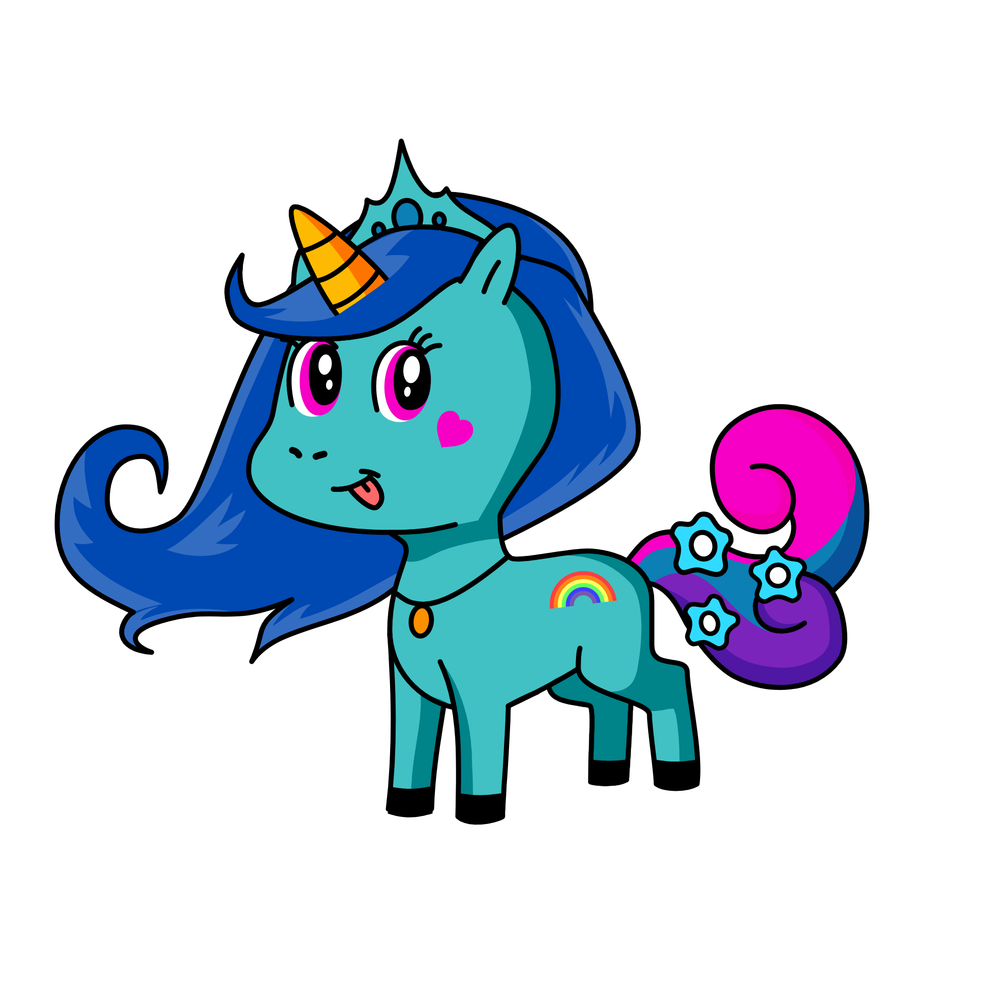 royalcorn, the unicorn