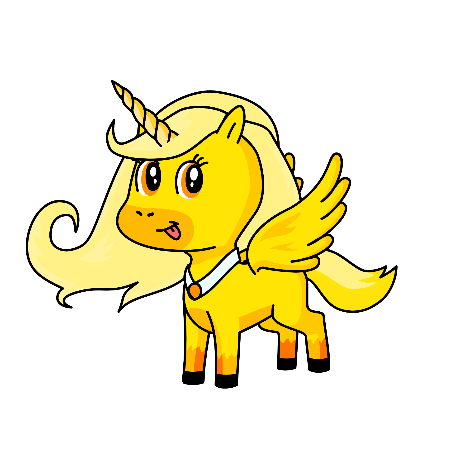 Sunny, the unicorn
