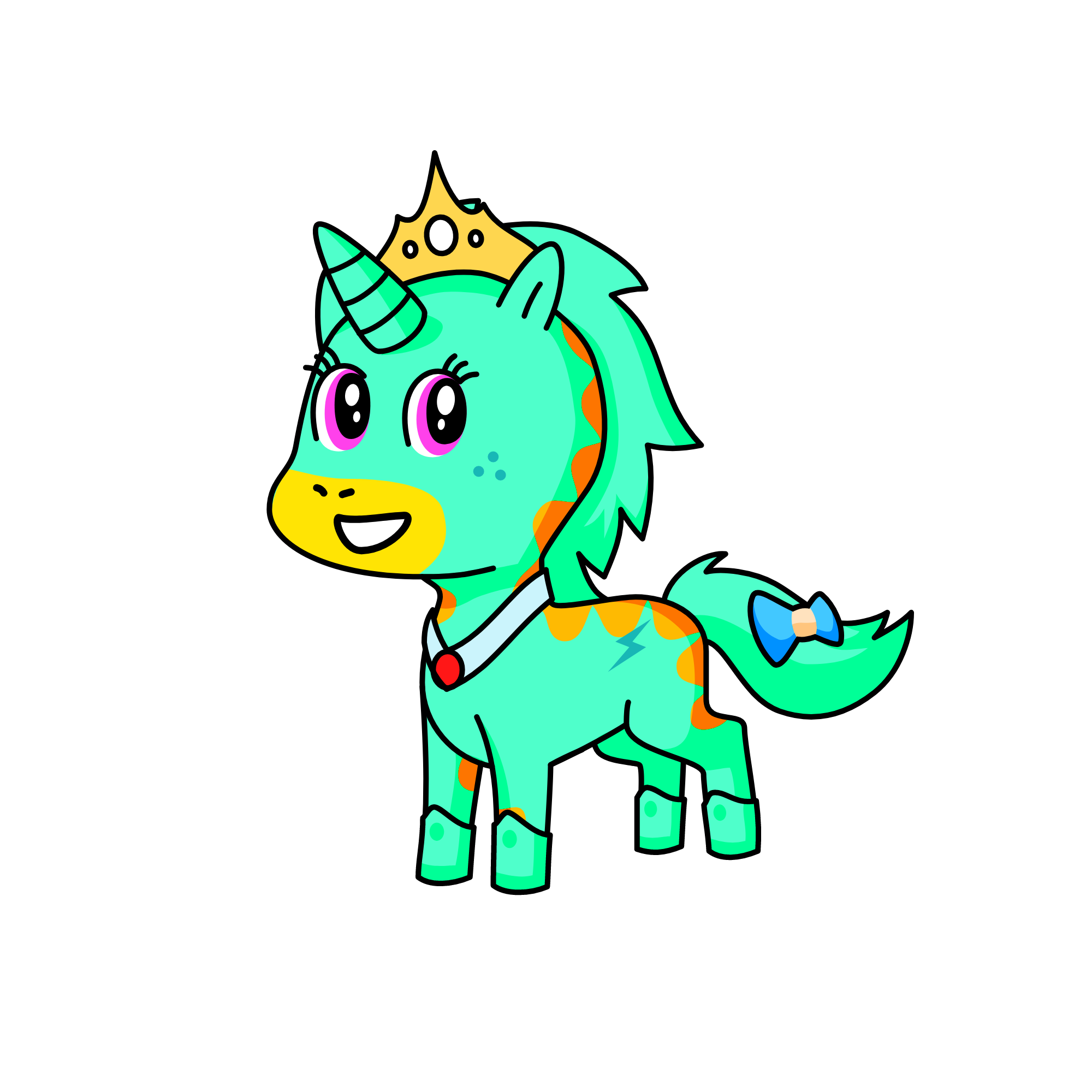 mine, the unicorn