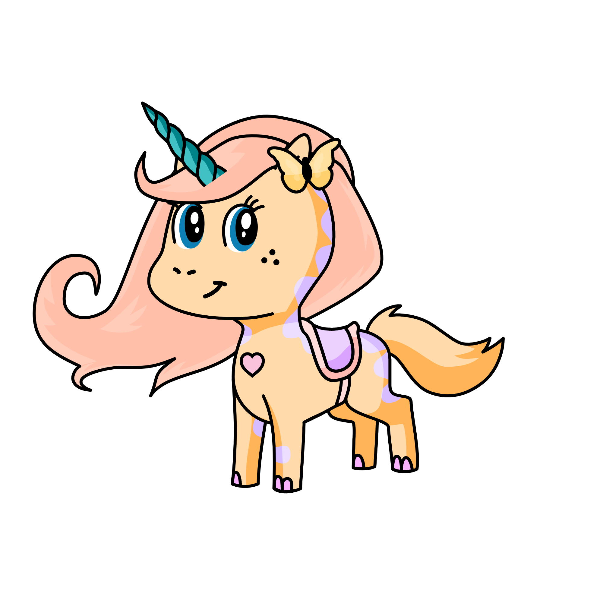 Belle, the unicorn