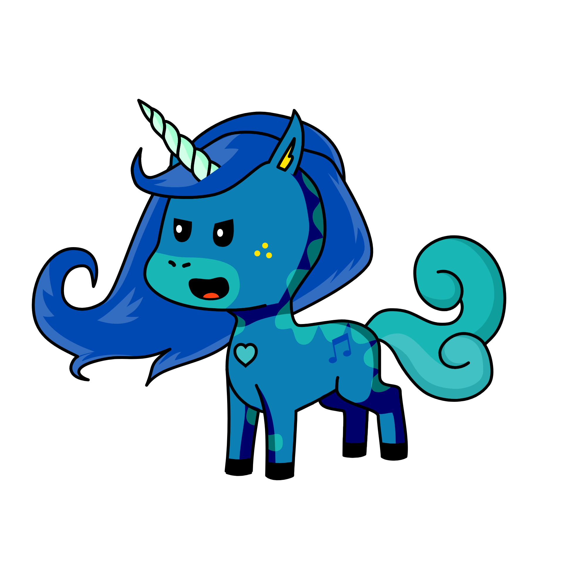 music, the unicorn