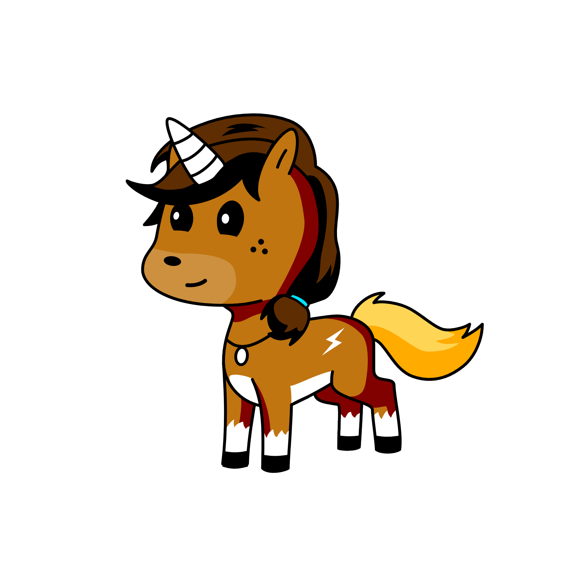 Marshy, the unicorn