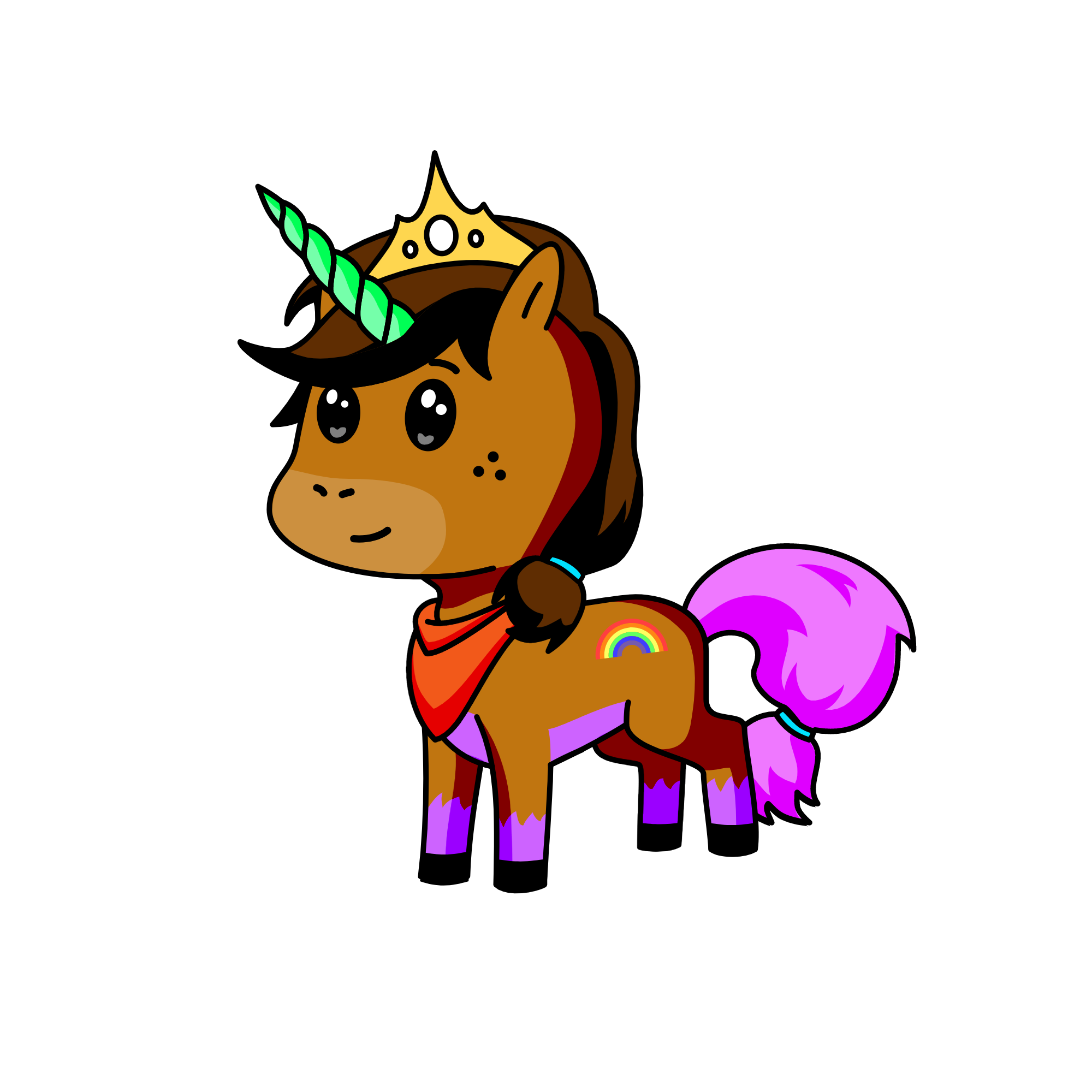 Sparkle, the unicorn