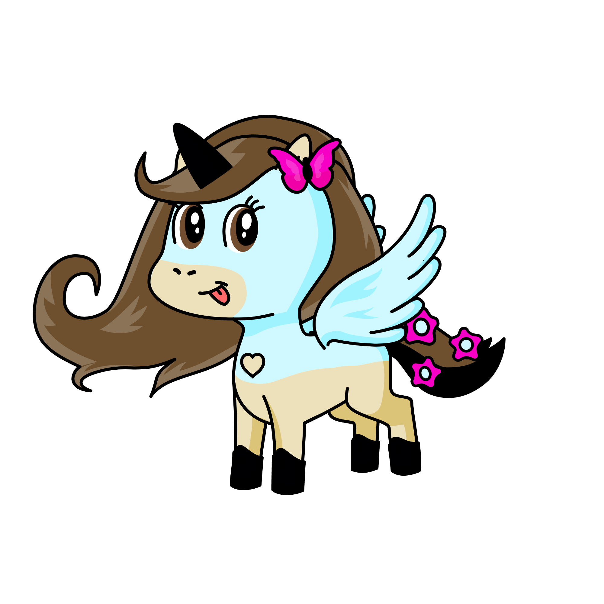 Ariana, the unicorn