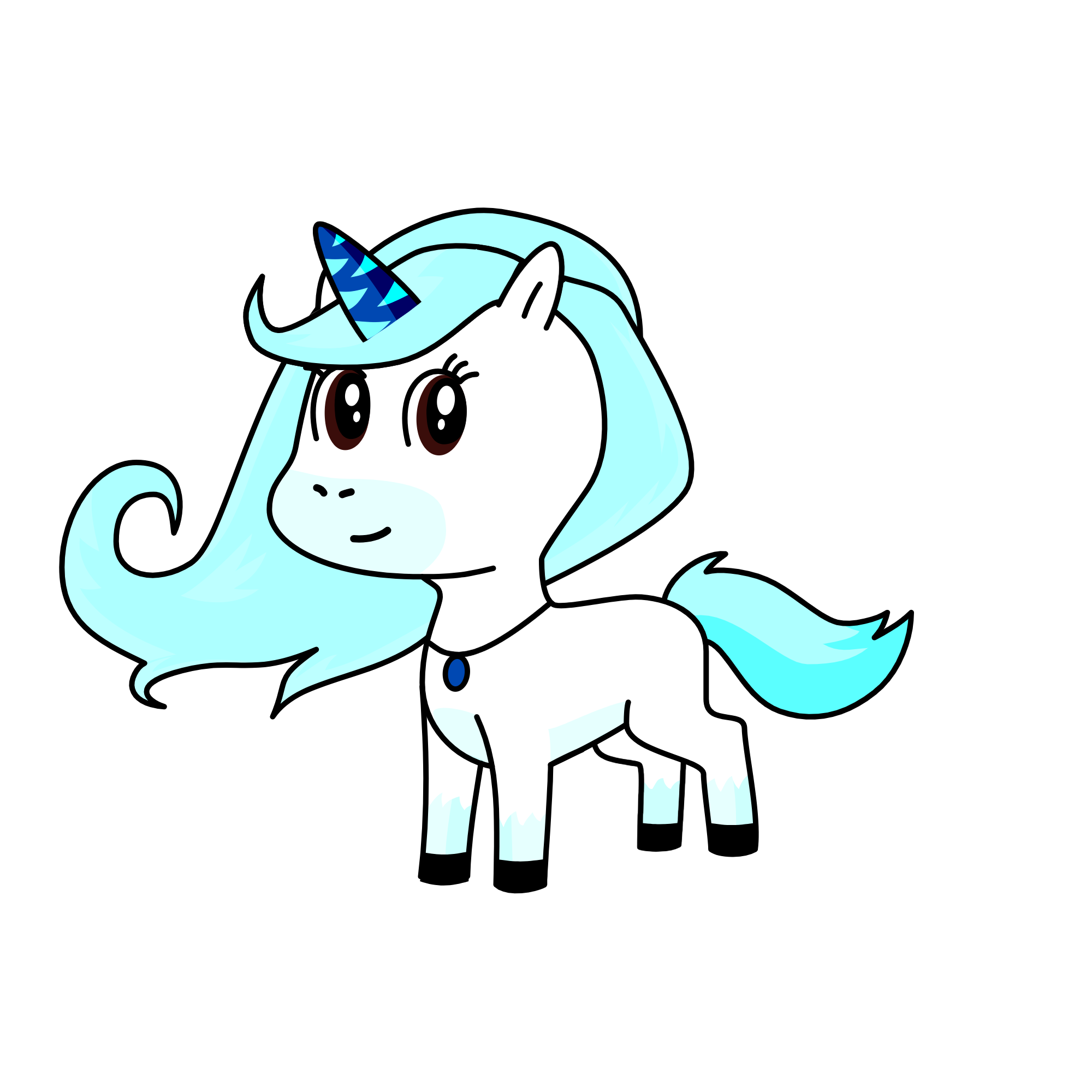 icey blast, the unicorn