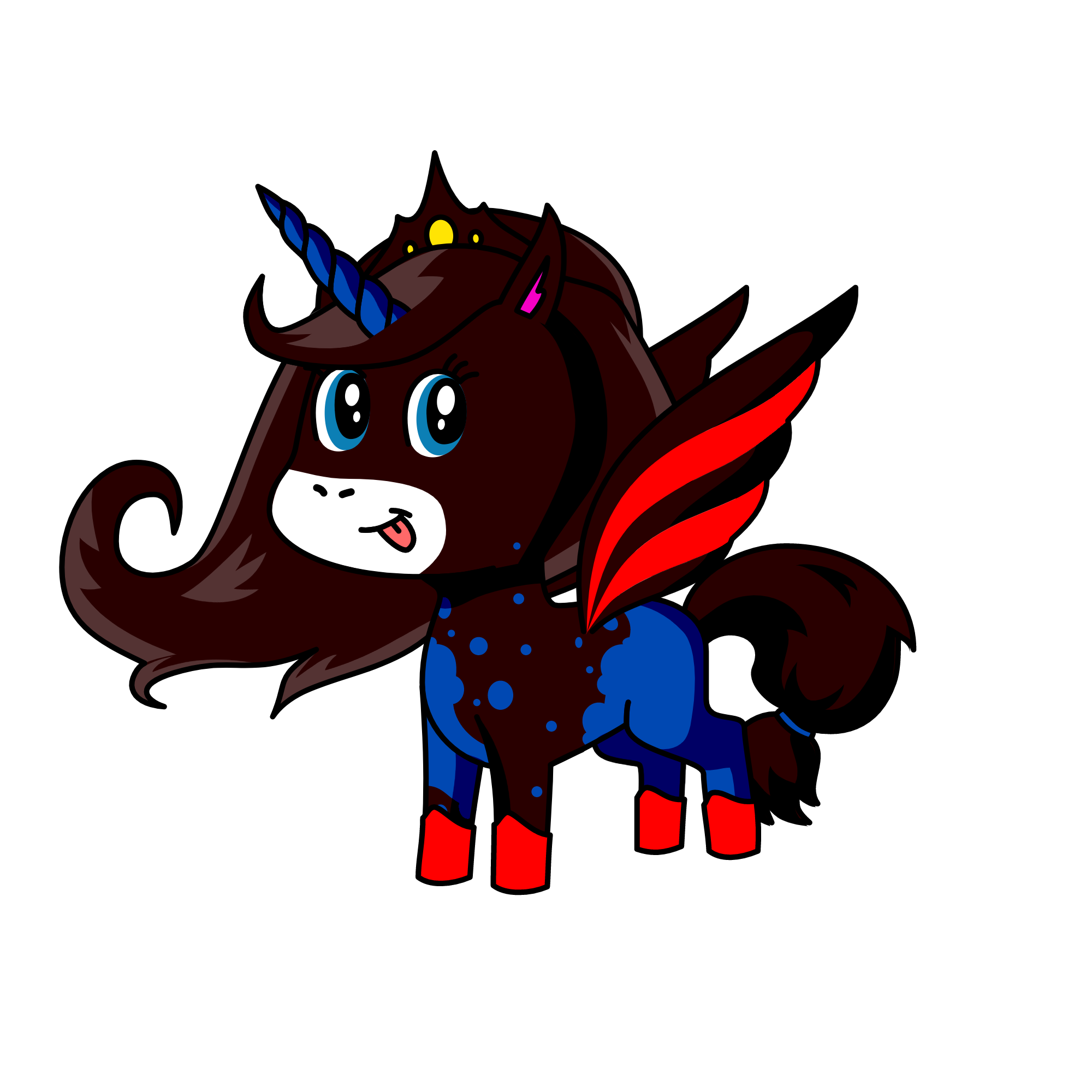 Trick, the unicorn