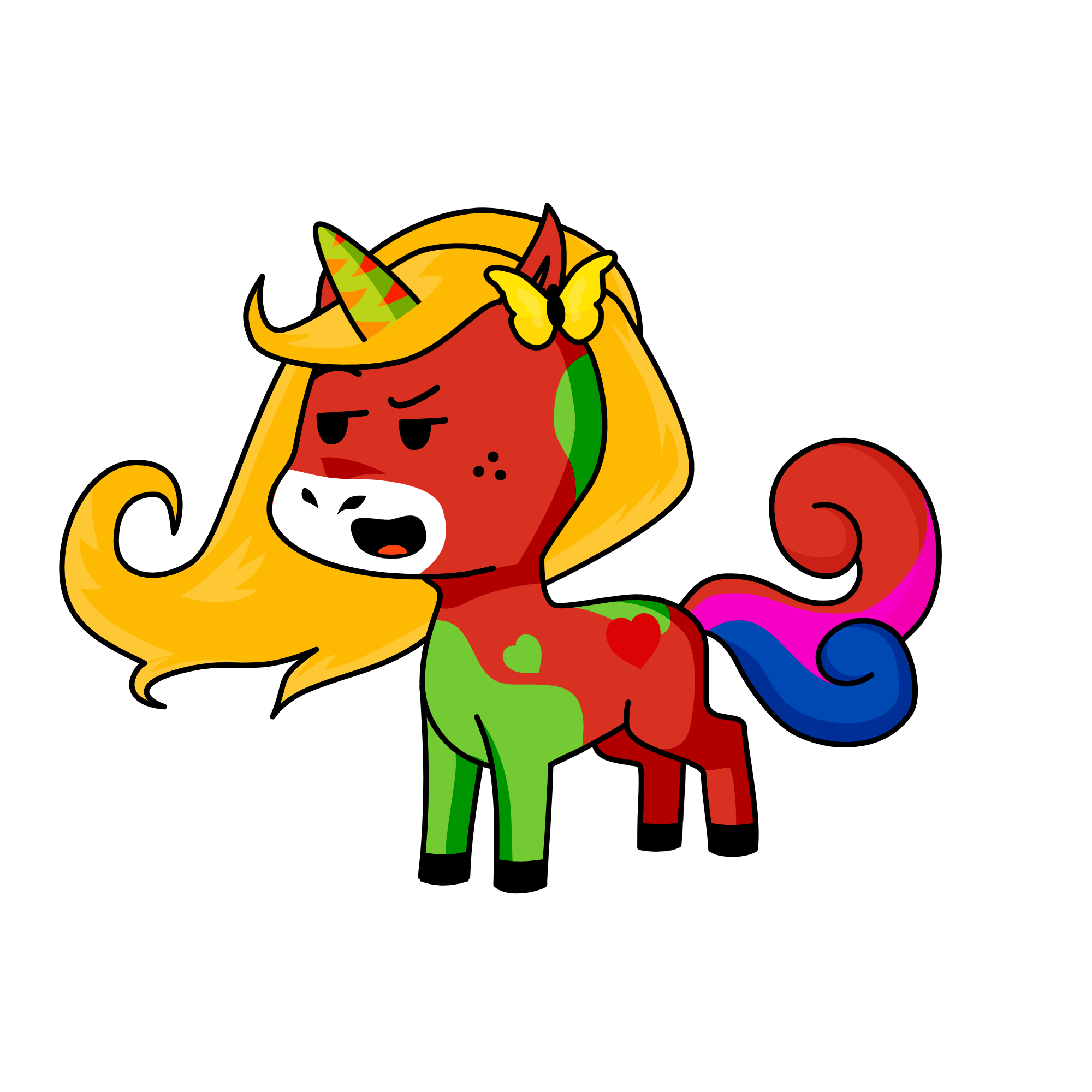 nadia, the unicorn