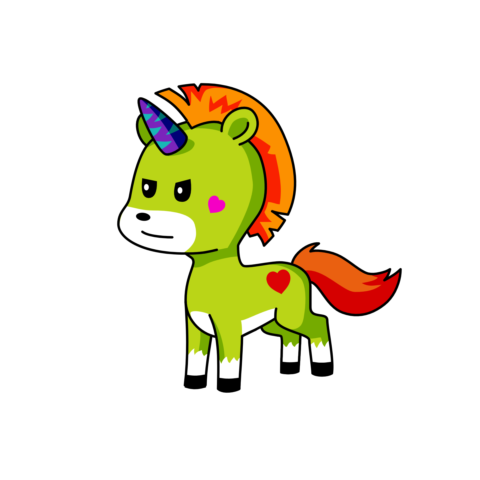  , the unicorn