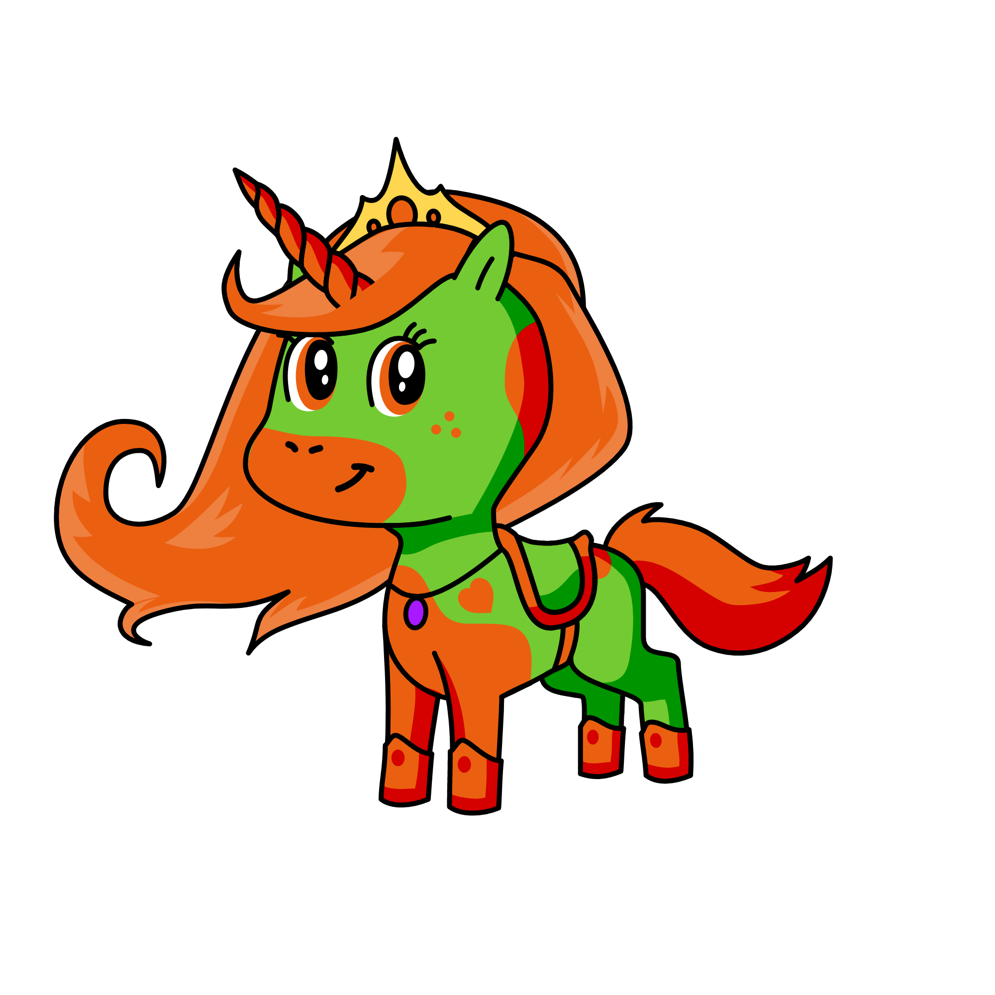 Rony, the unicorn