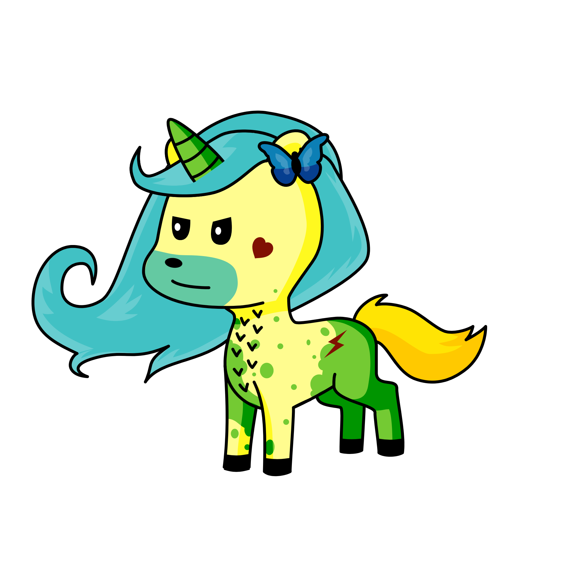 Don’t worry we’re making it out of what the world is facing , the unicorn
