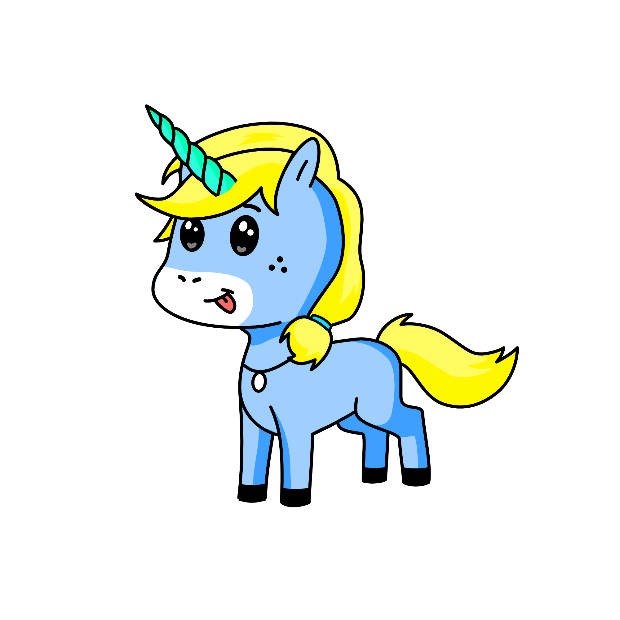 Sugar, the unicorn