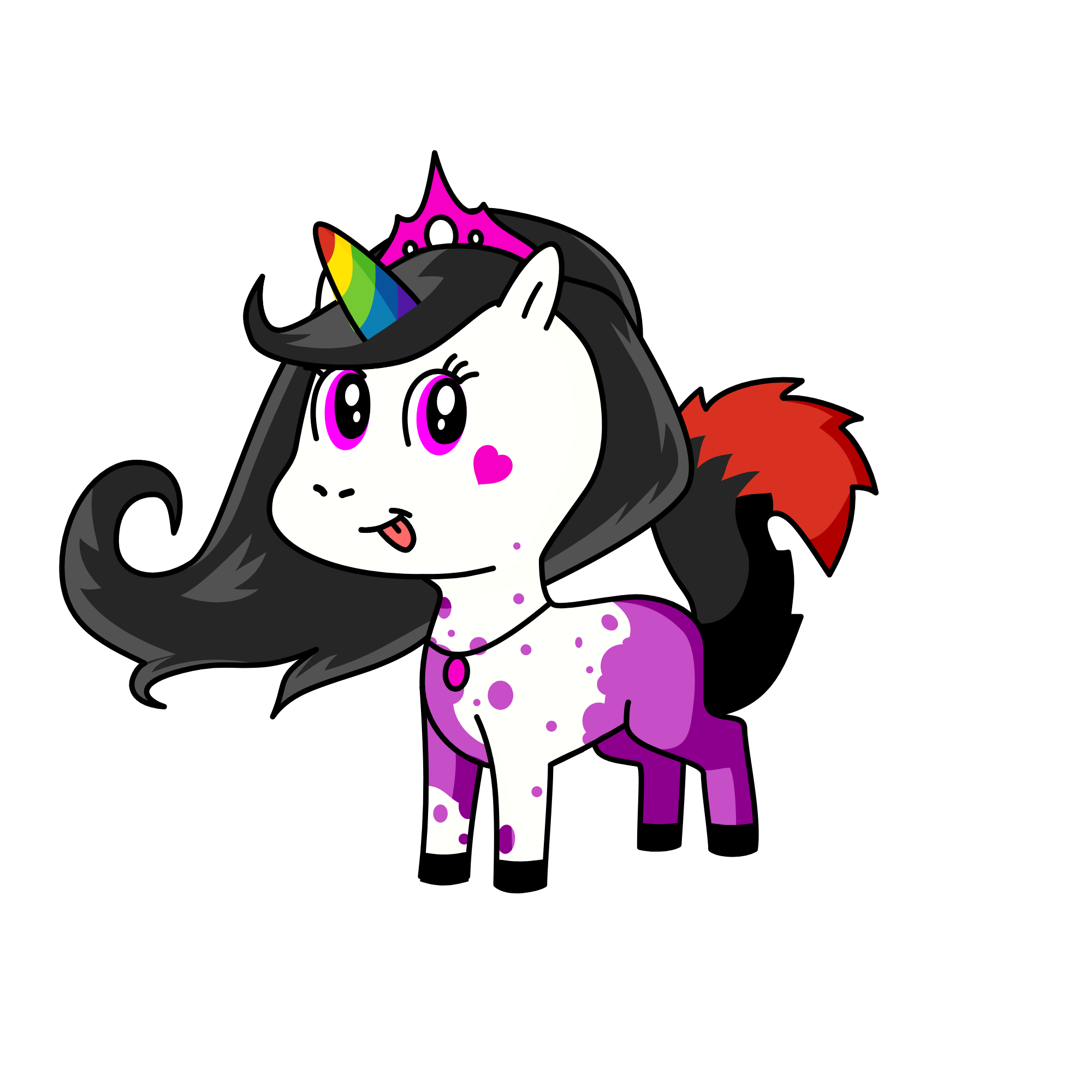 kitty, the unicorn