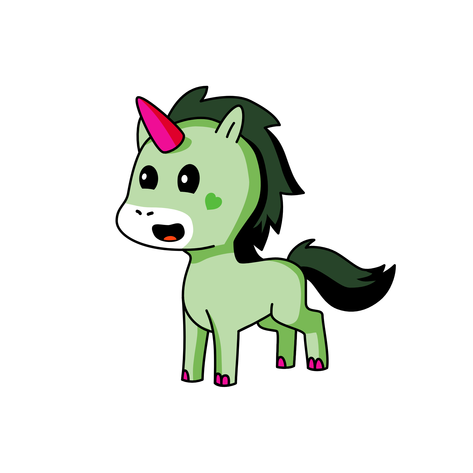 grennie, the unicorn
