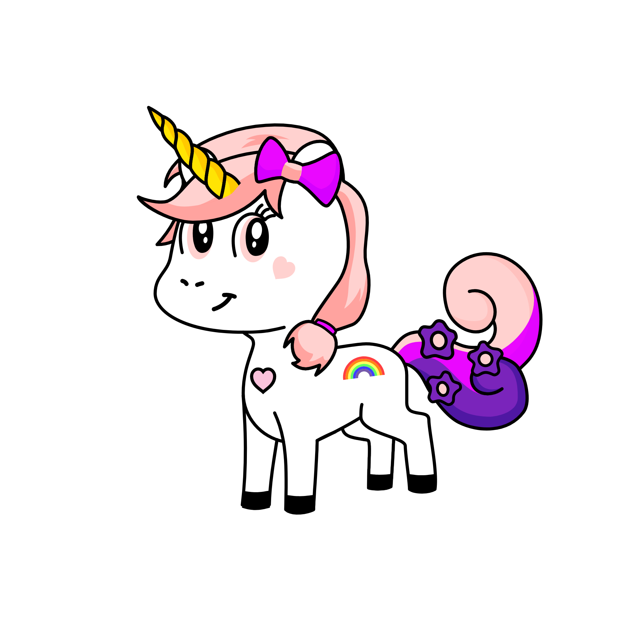 Melody CEO of Rainbows and Unicorns, the unicorn
