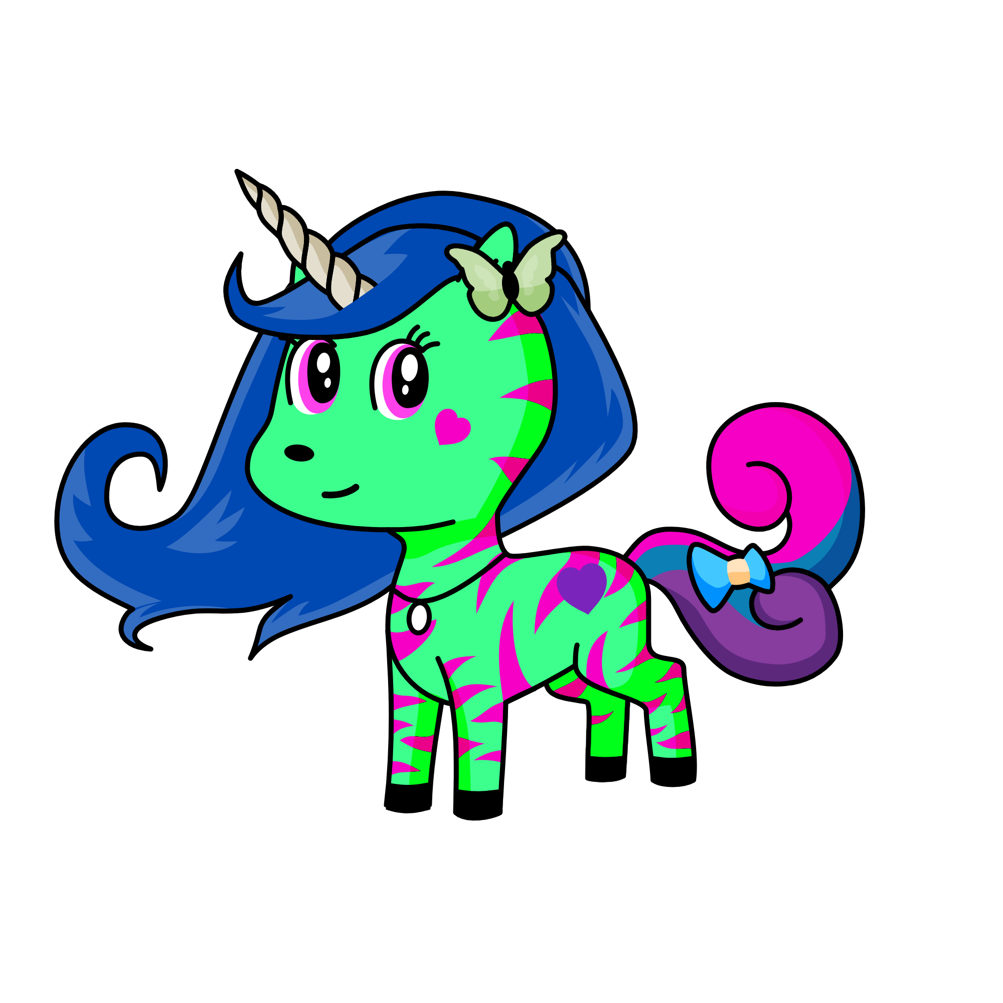 Rose, the unicorn