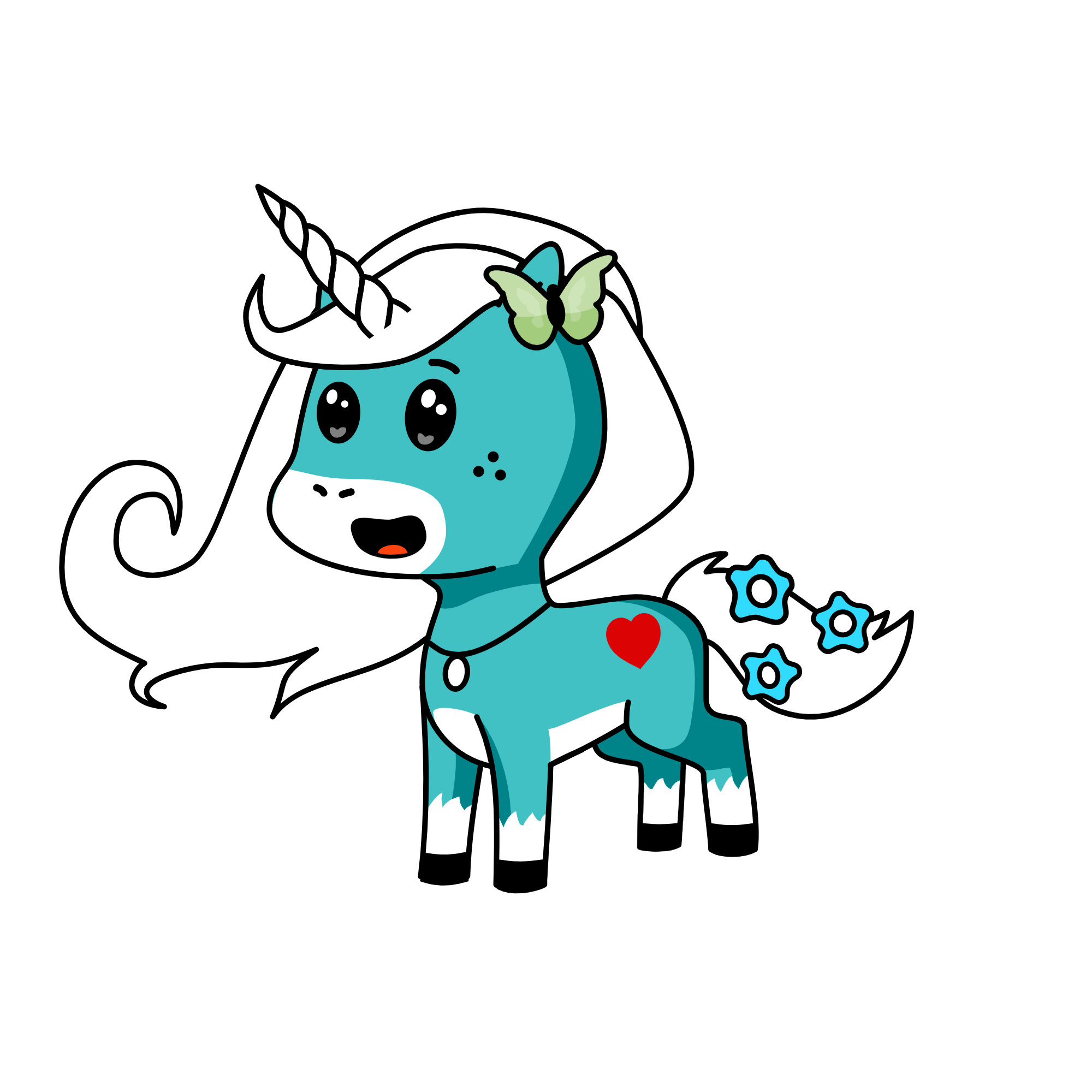 snowcorn, the unicorn