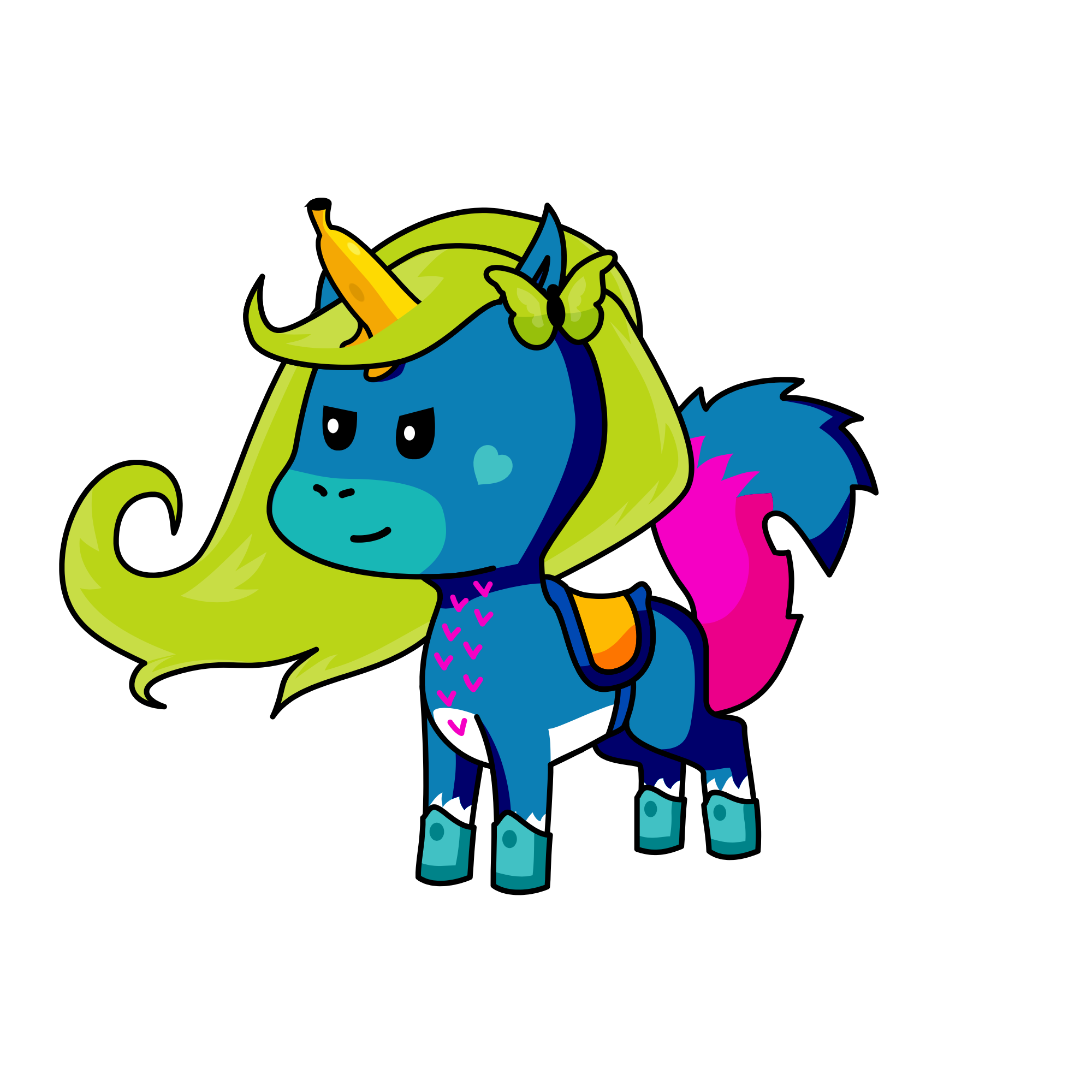 MPF cgb, the unicorn