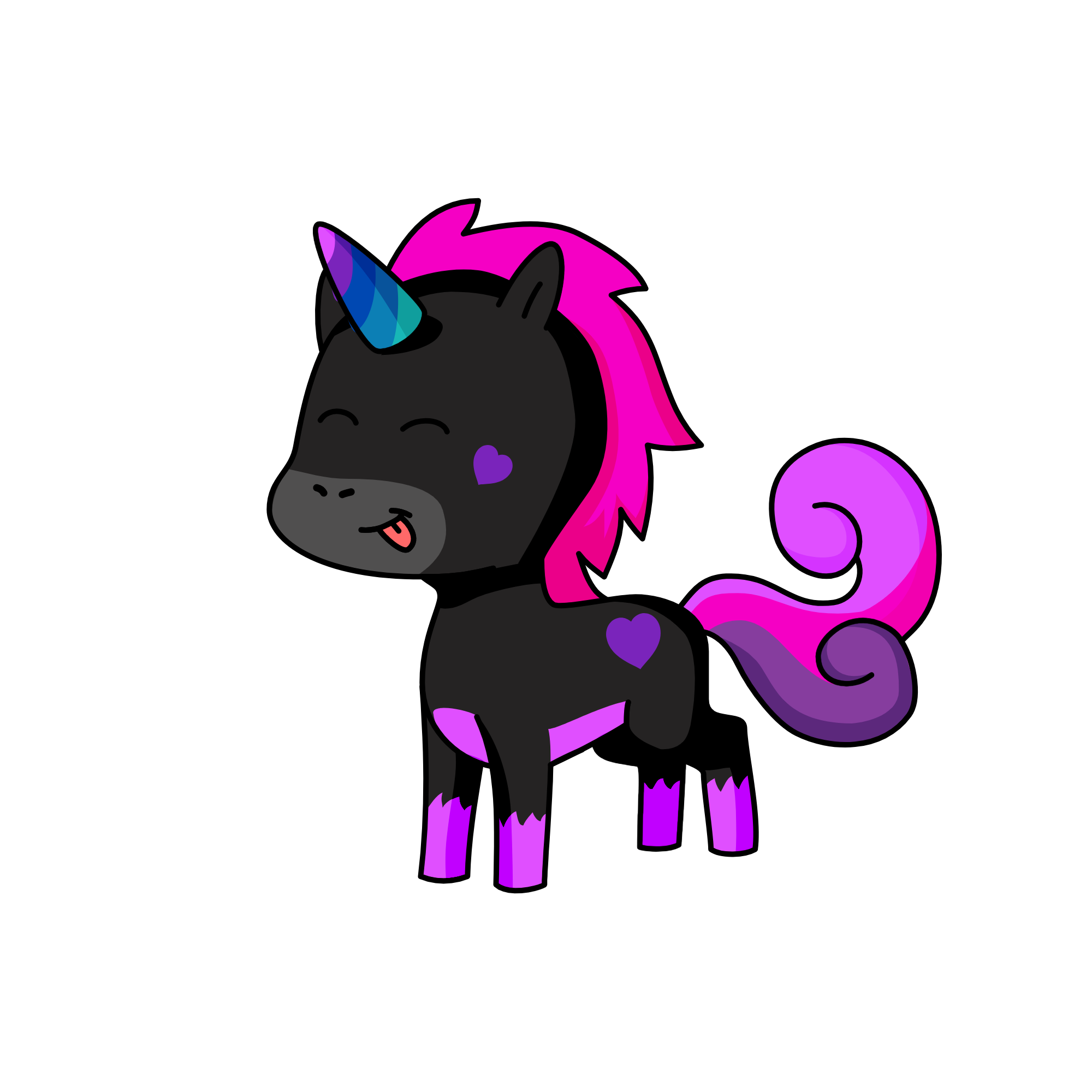 Emily, the unicorn