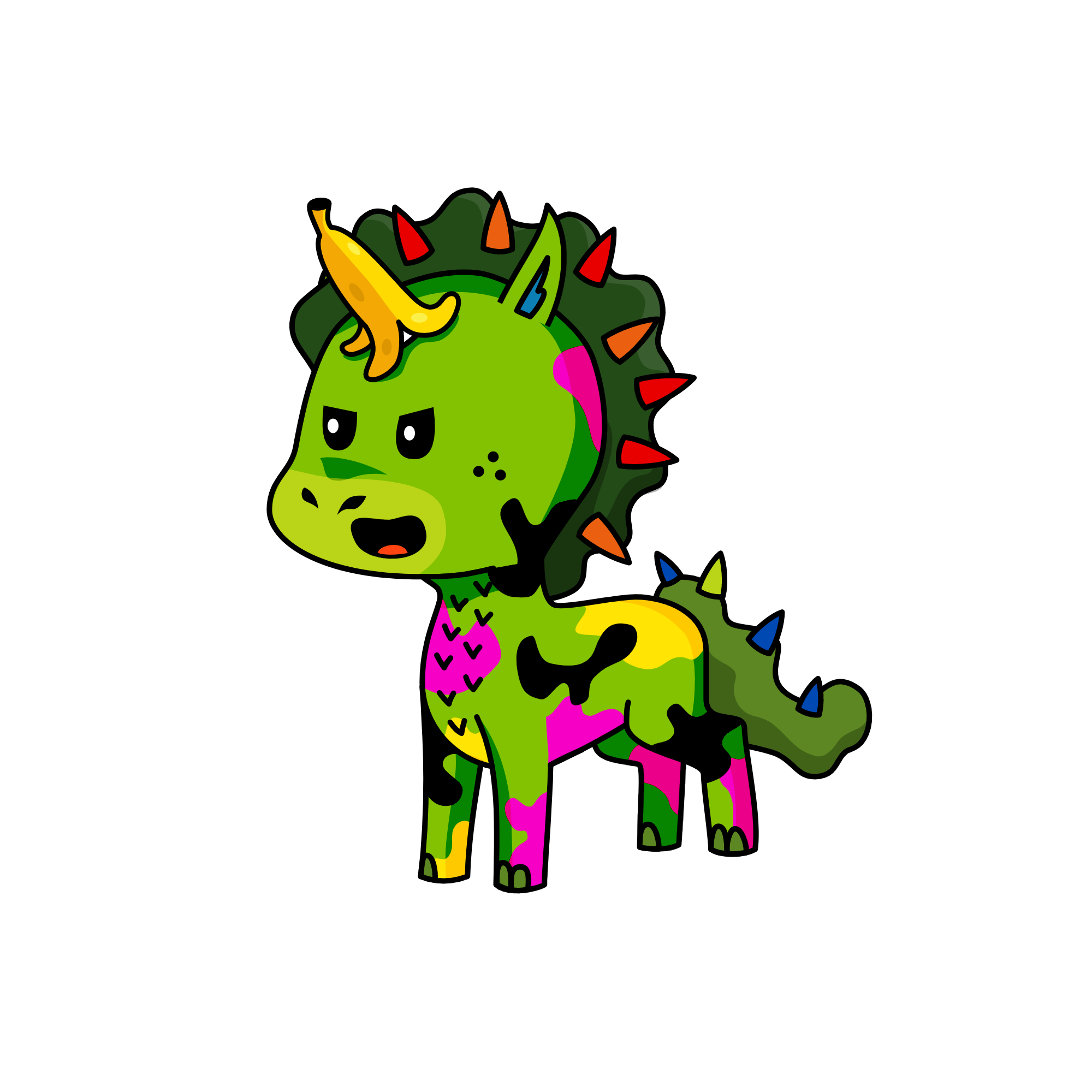 Dumptser, the unicorn