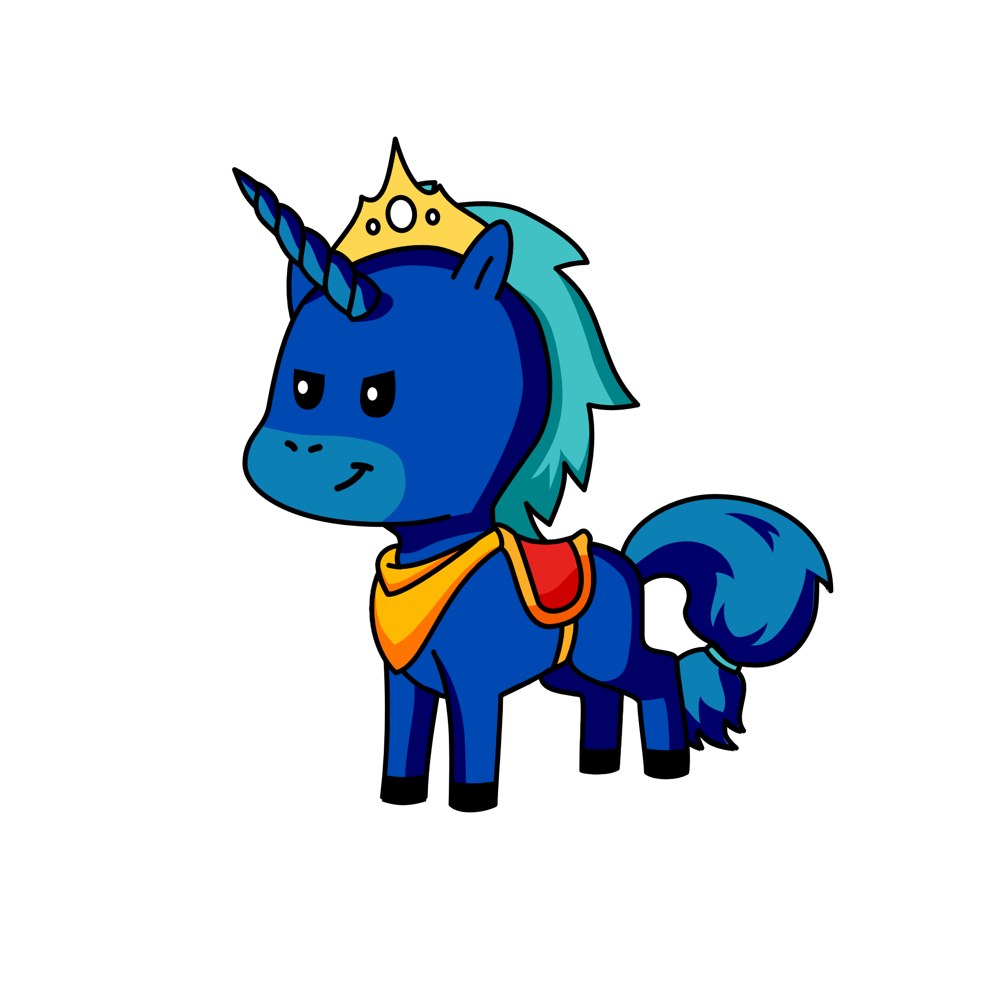 qiao blue unicorns, the unicorn