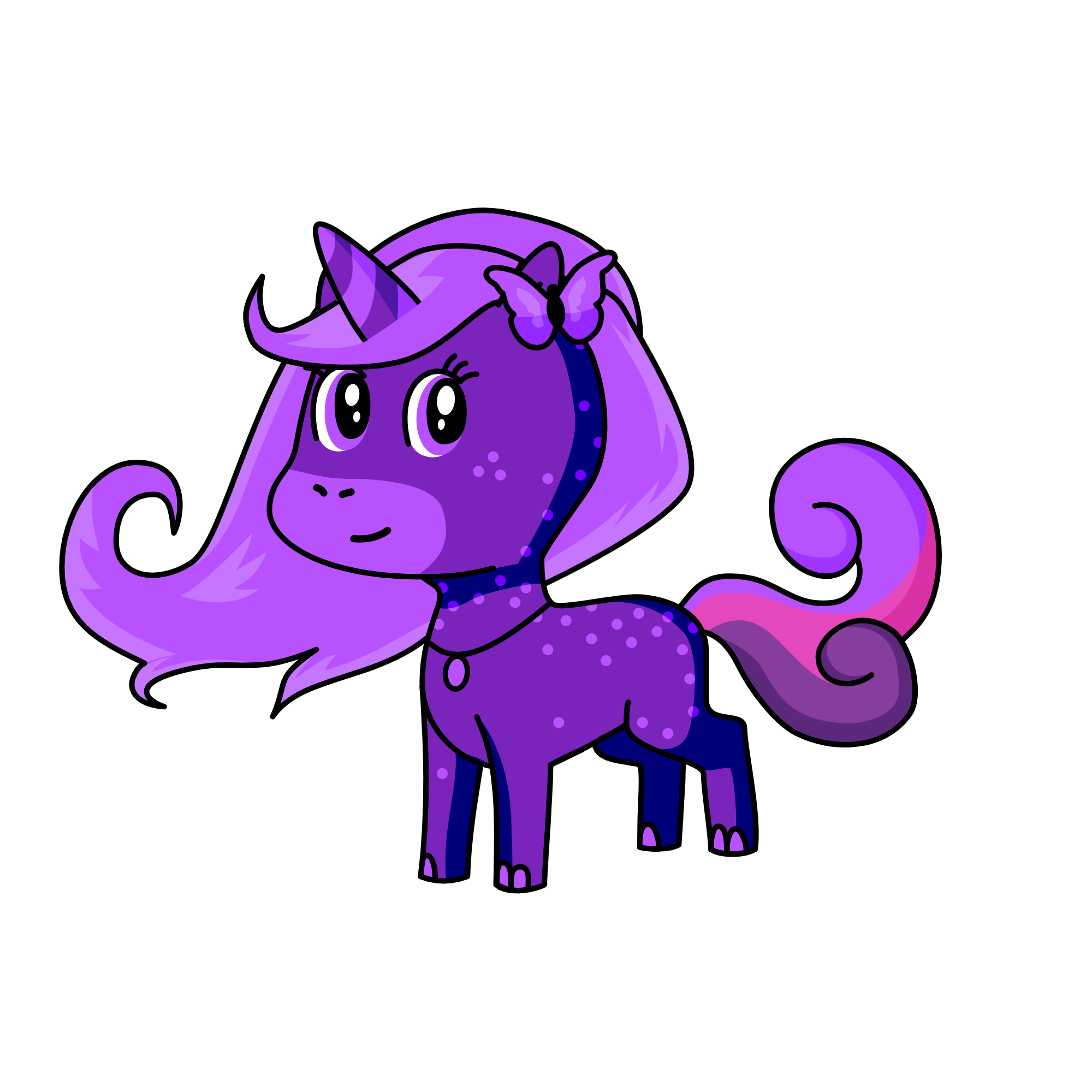 SKY, the unicorn