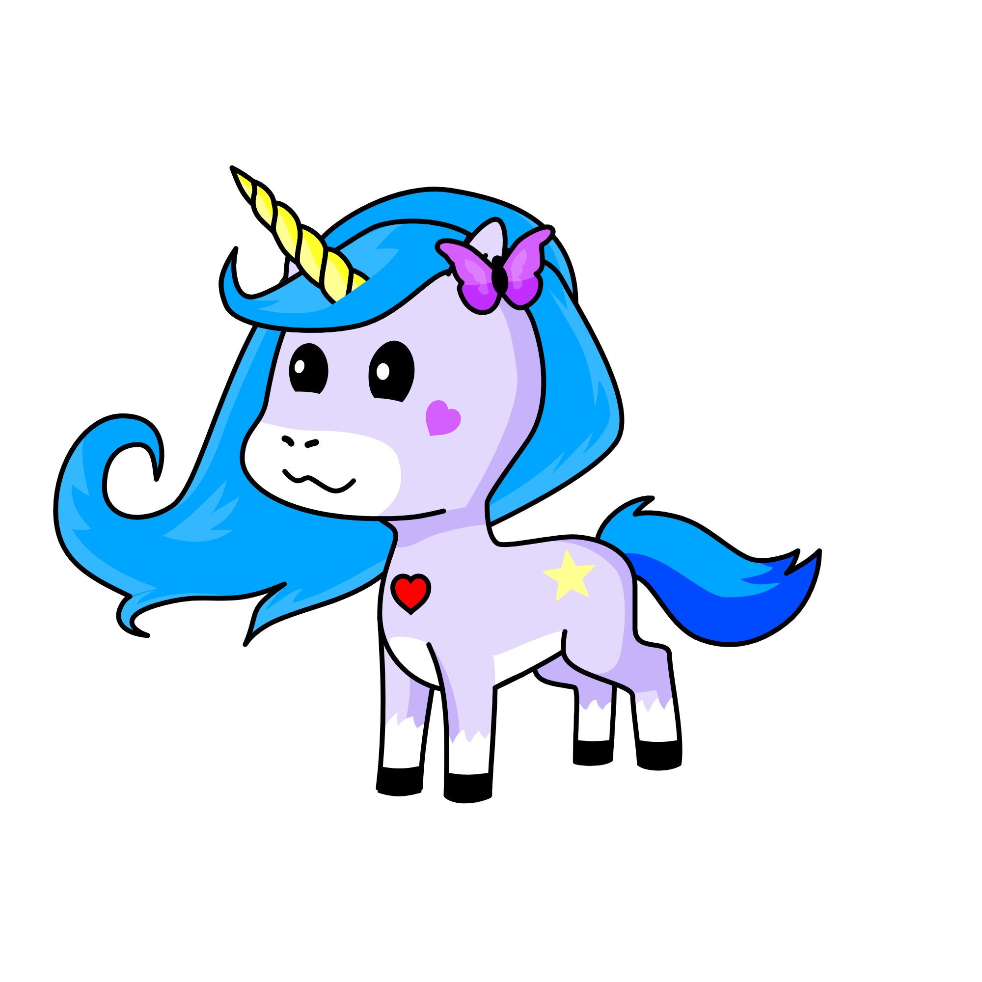 Luna, the unicorn