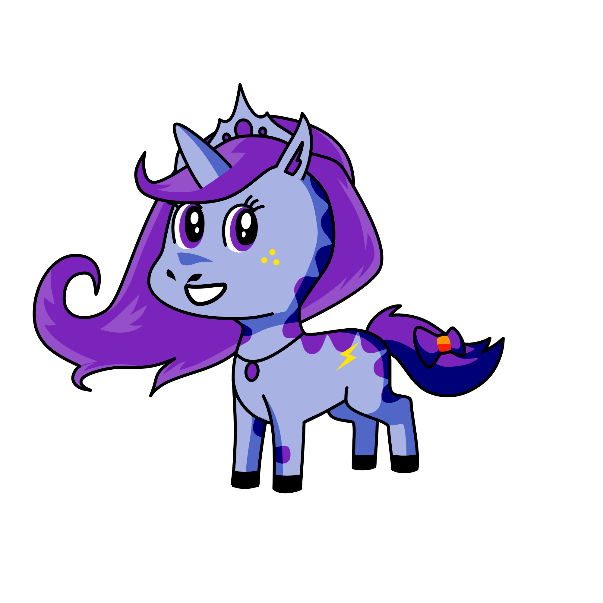 sparkle fairy, the unicorn