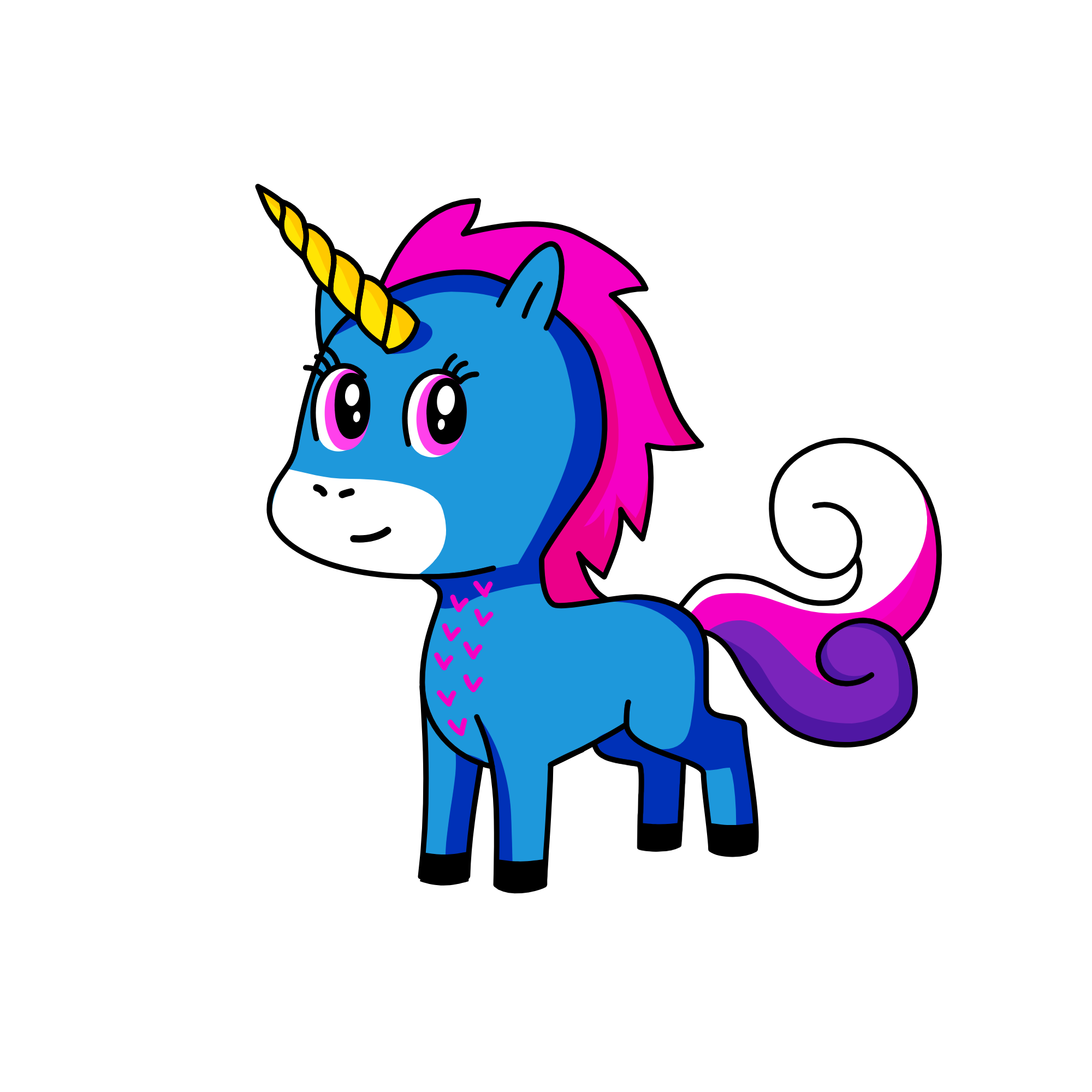 Sailor, the unicorn