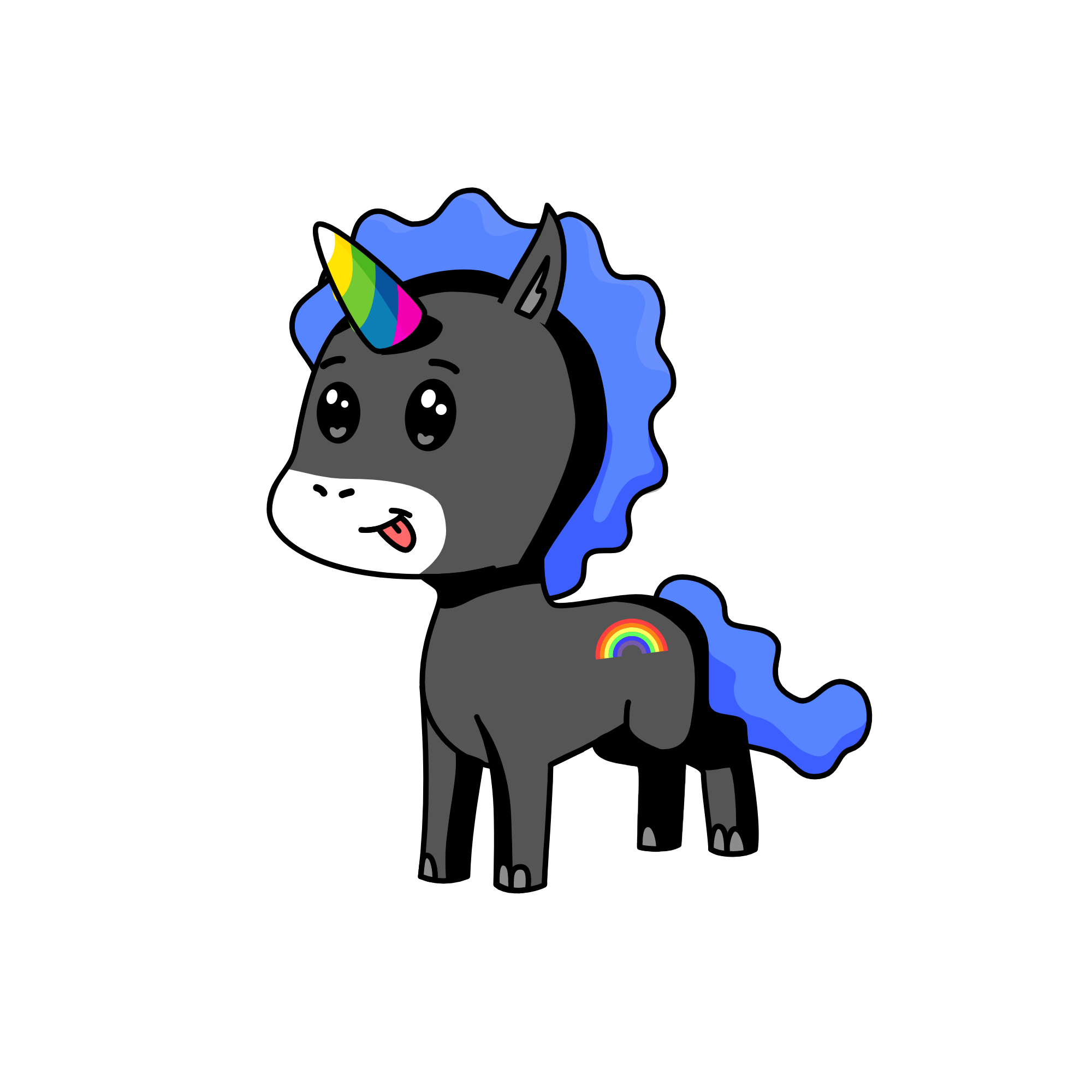 Brownie, the unicorn
