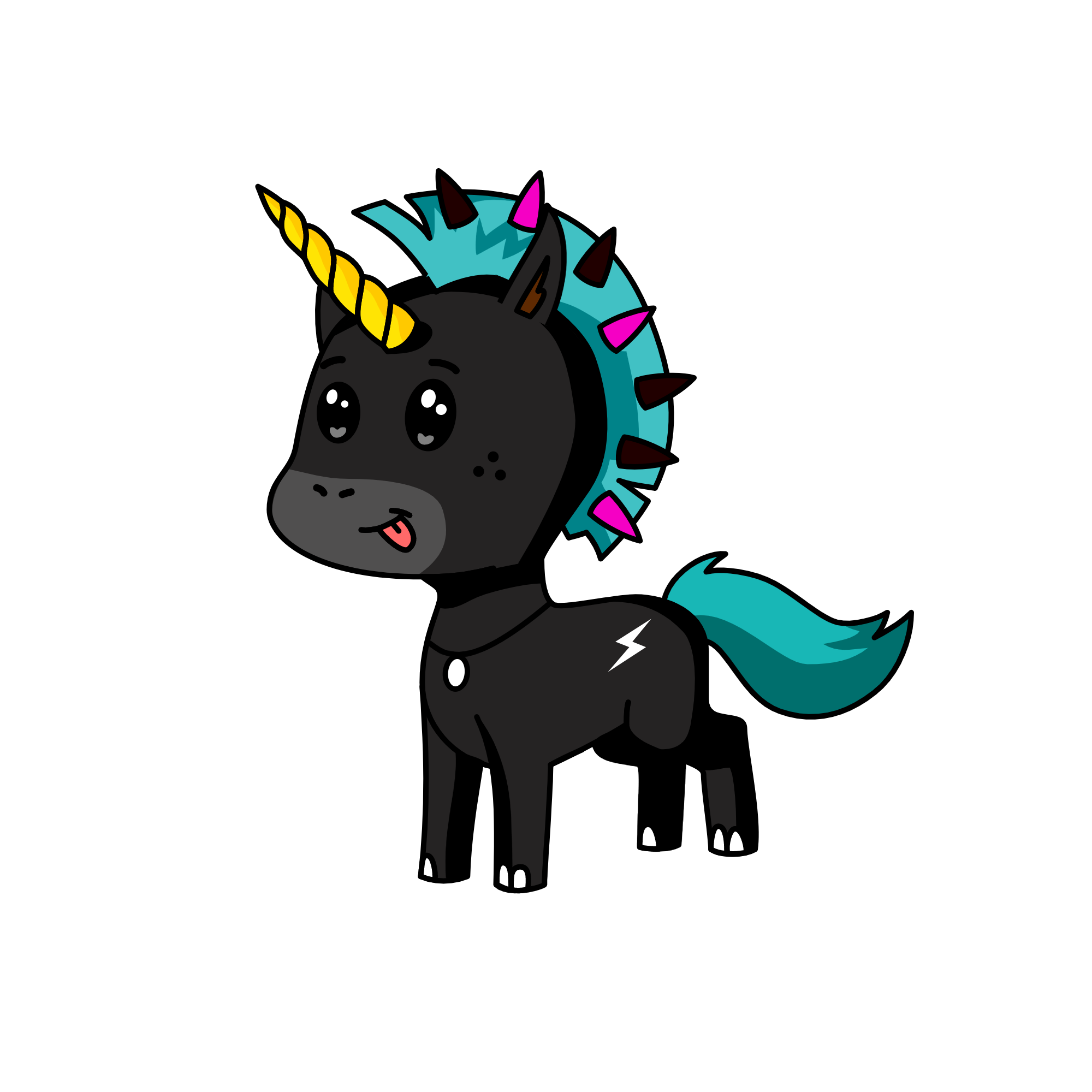 spike, the unicorn