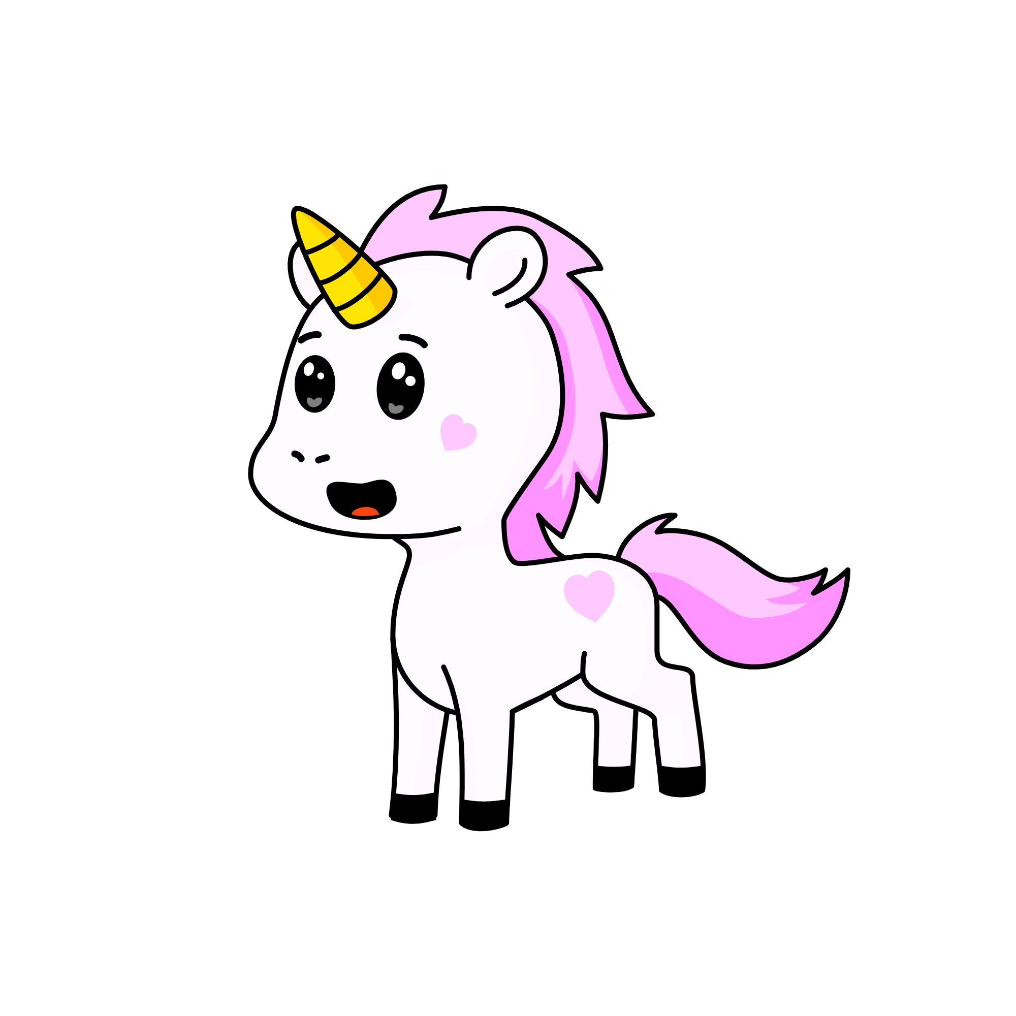 Pritty, the unicorn
