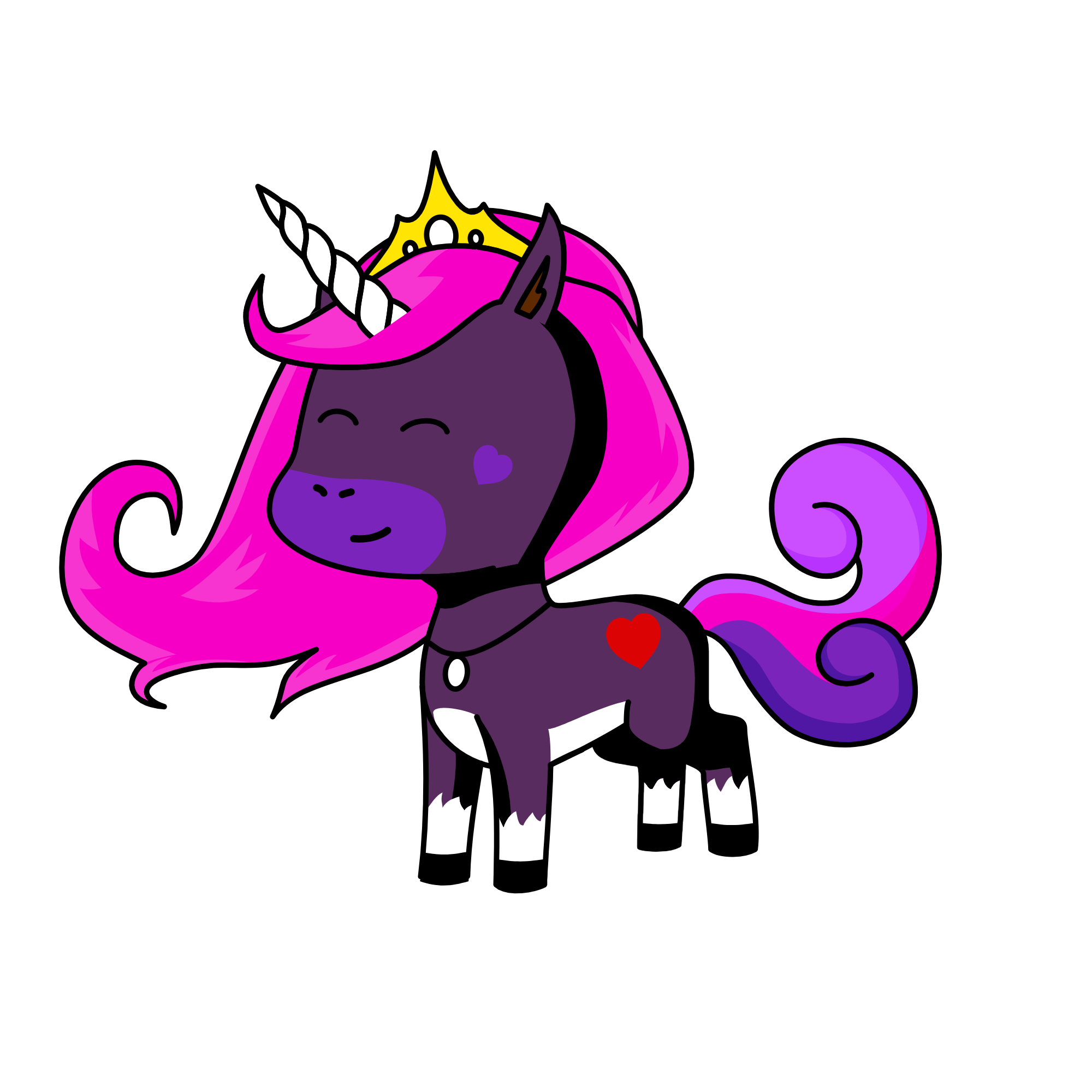 Princess Luna, the unicorn