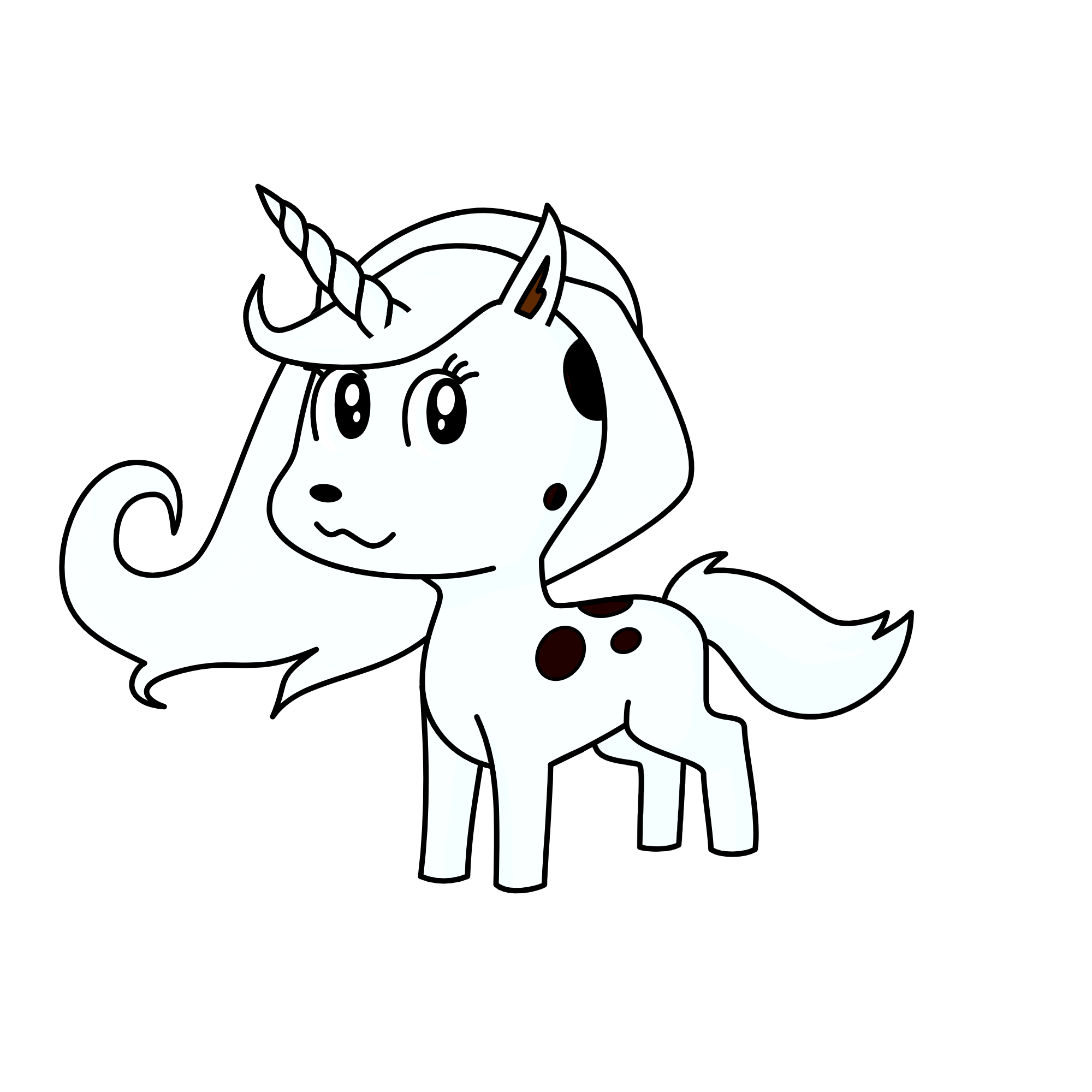 cow, the unicorn