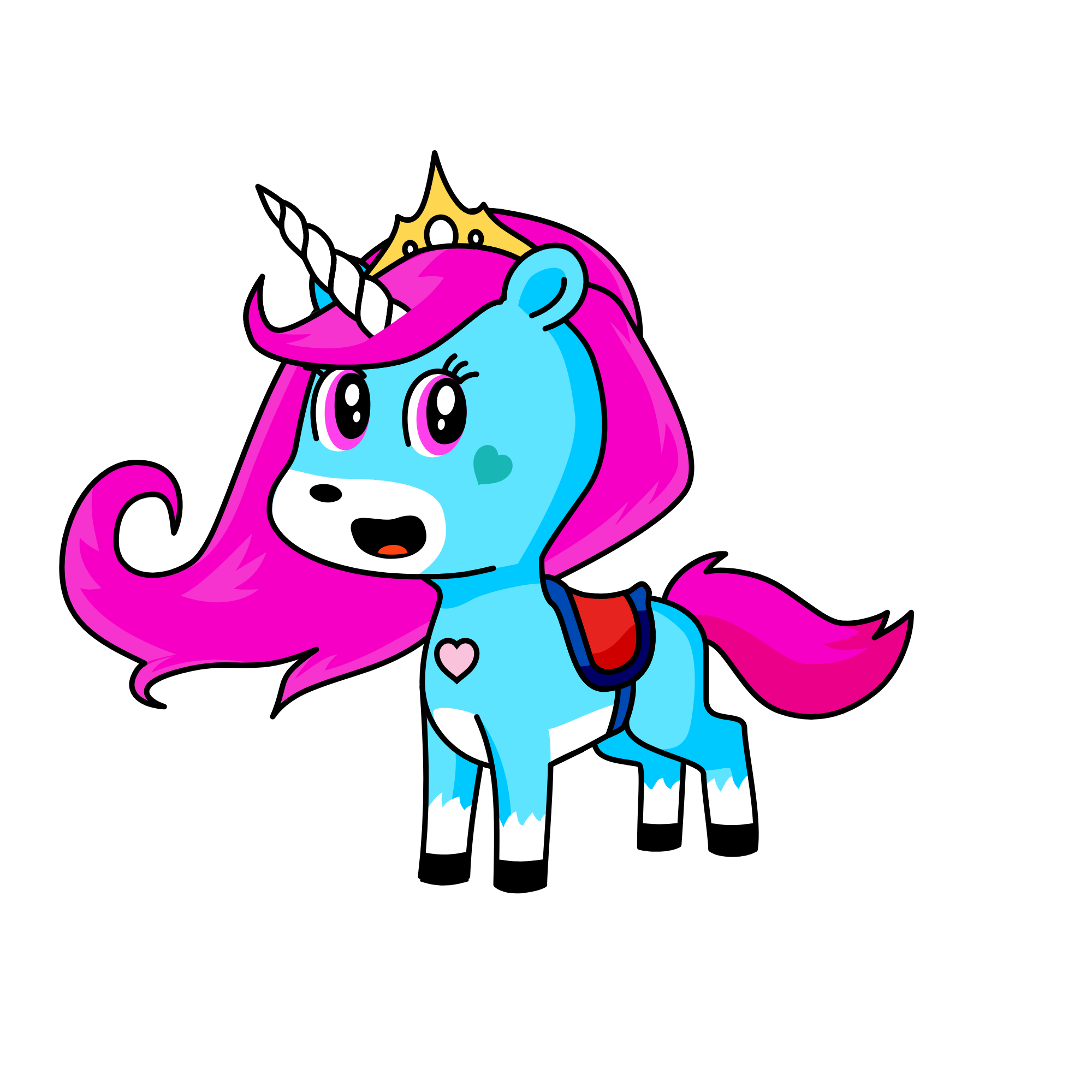 sparkels, the unicorn